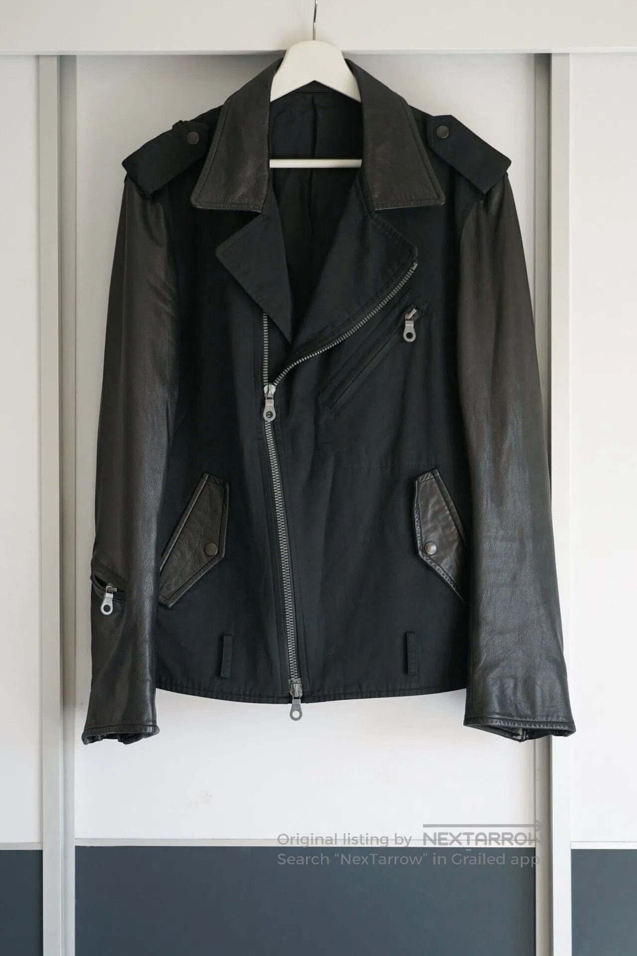 Yohji Yamamoto yohji yamamoto leather zip short jacket. Size US M / EU 48-50 / 2 - 1 Thumbnail