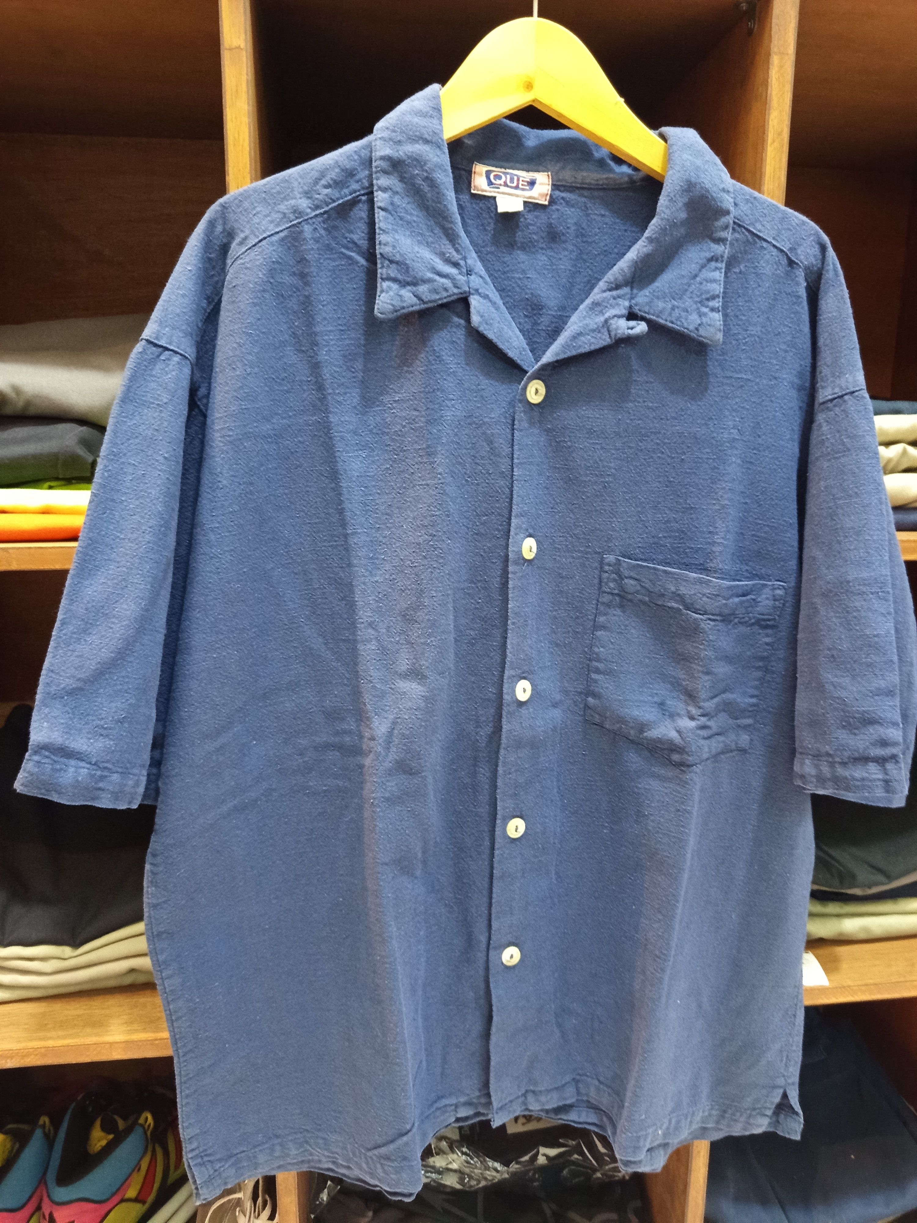Quiksilver 1980s Quiksilver Made in USA Cotton Shirt Size US L / EU 52-54 / 3 - 4 Thumbnail