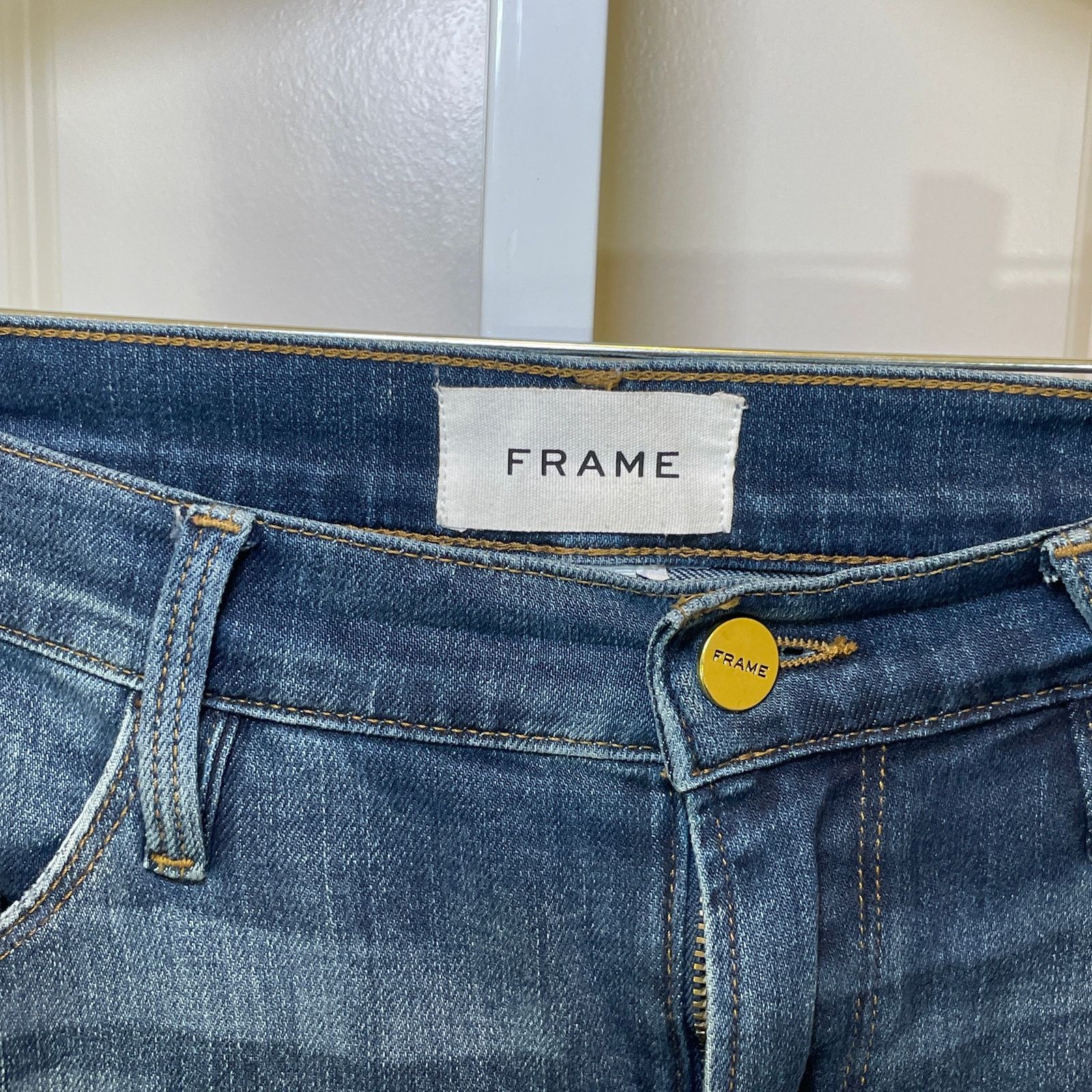 Frame Frame Le Garcon Jeans - Women Size 29 - Blue Size 29" - 4 Thumbnail