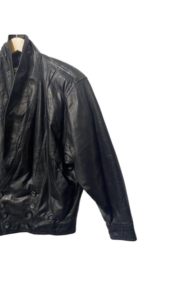 Vintage Hilton Leather Jacket Size US L / EU 52-54 / 3 - 7 Thumbnail