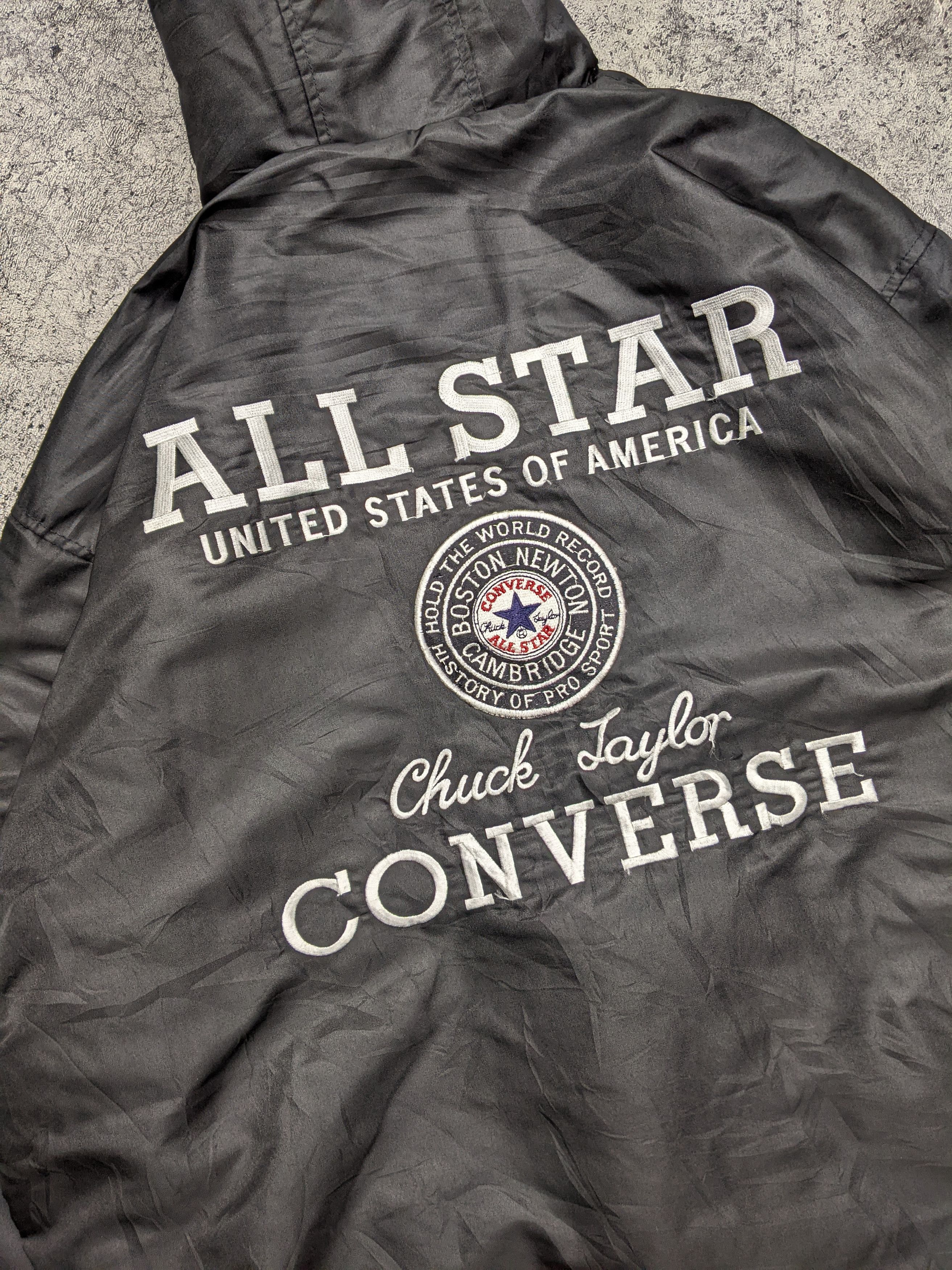 Converse Converse All Star Hoodie Sherpa Hoodie Parka Long Jacket Size US L / EU 52-54 / 3 - 5 Thumbnail