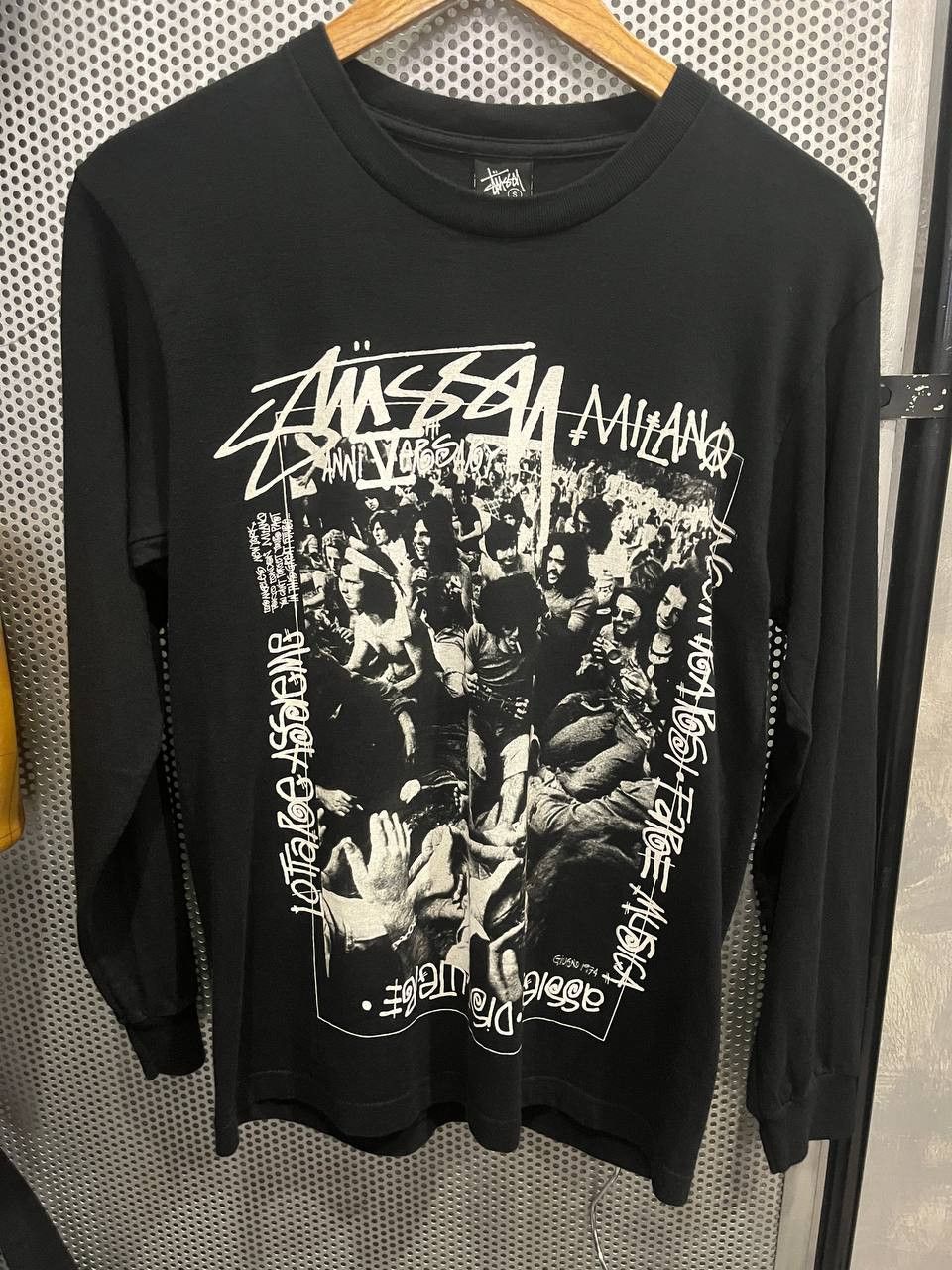 Stussy Milano photo tee LS tee