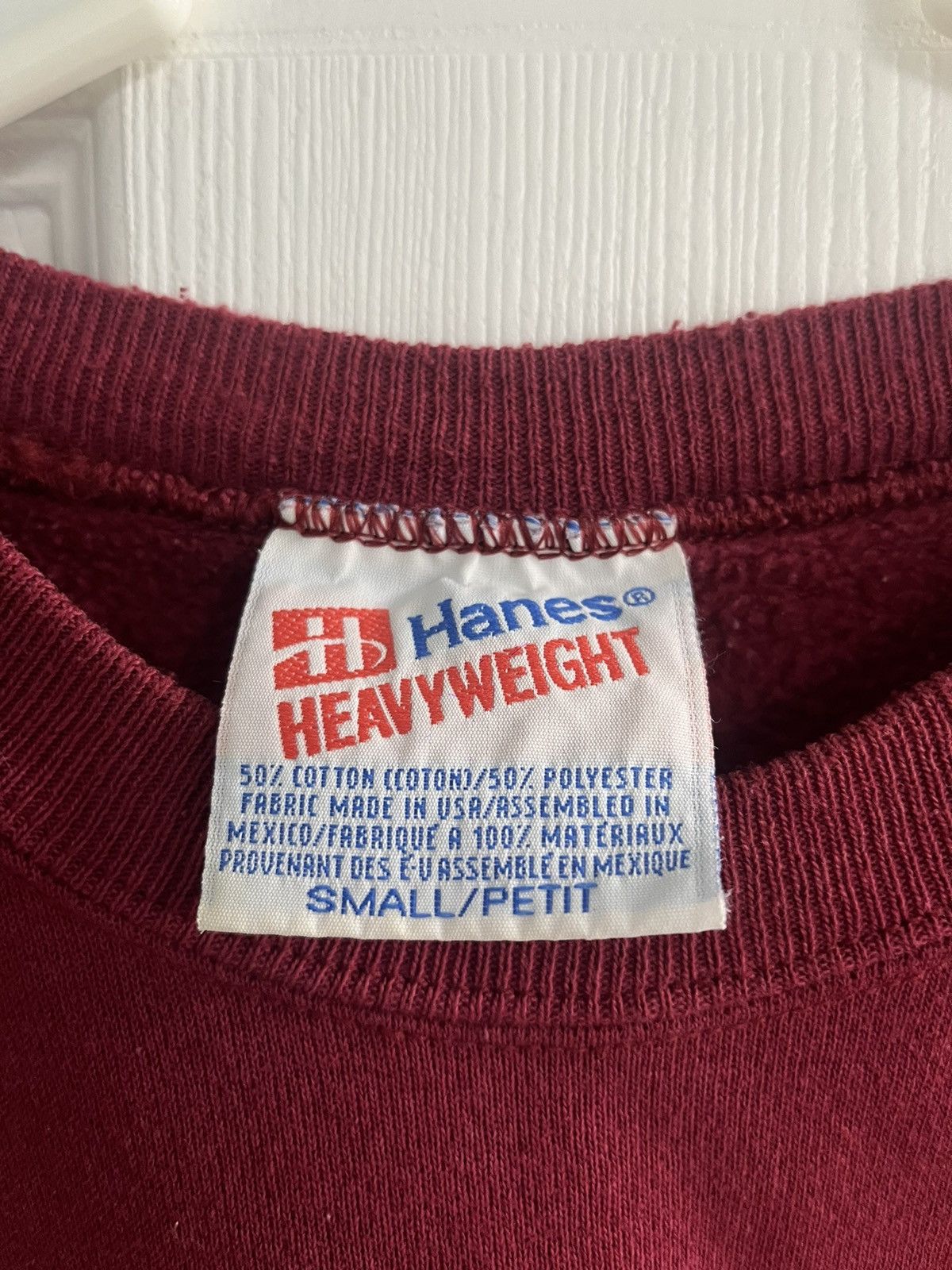 Vintage Vintage Embroidered New York Hanes Heavyweight Crewneck Size US S / EU 44-46 / 1 - 3 Thumbnail