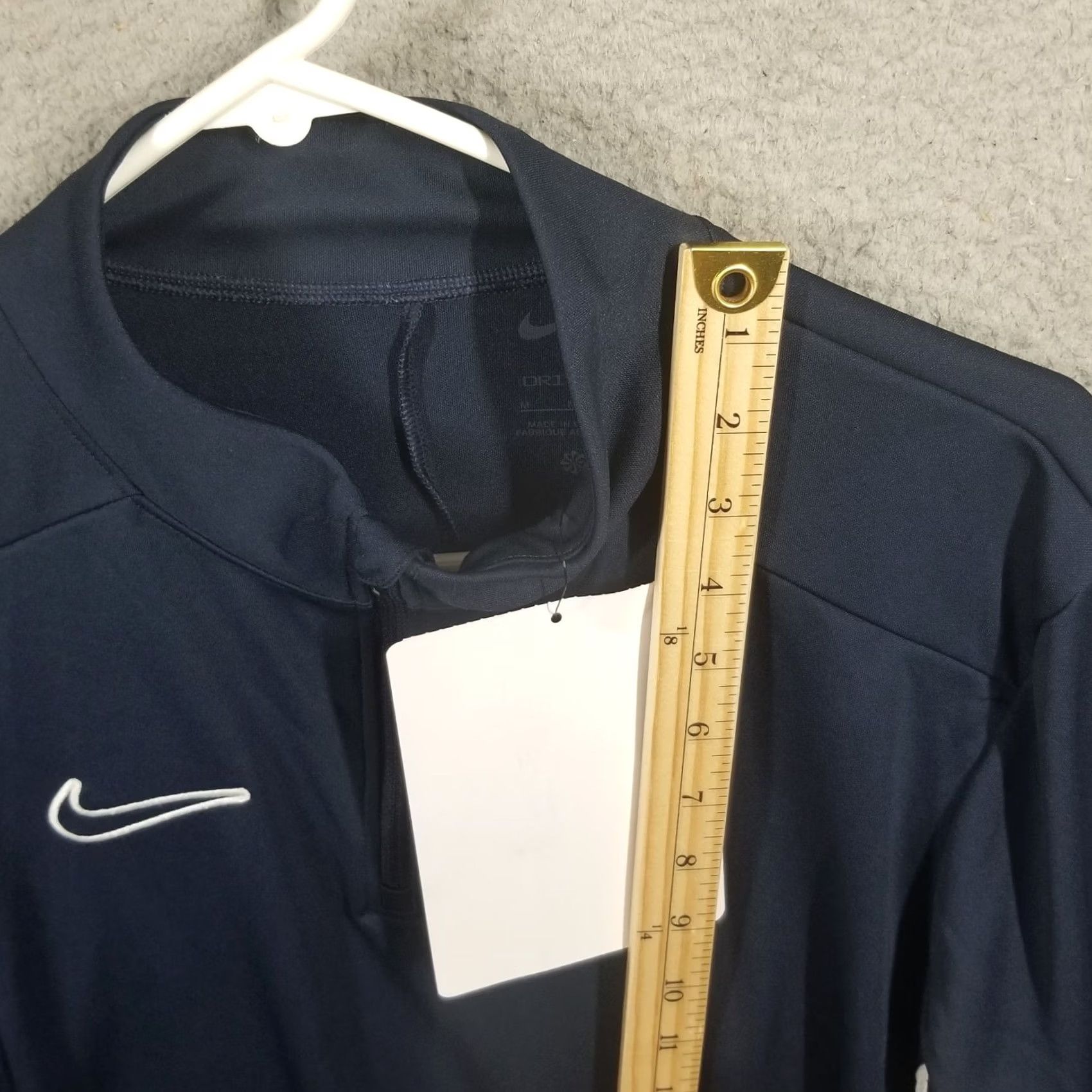 Nike Nike Dri-FIT Jacket Shirt Medium Adult Navy Blue Football Track Jacket Mens Size US M / EU 48-50 / 2 - 4 Thumbnail