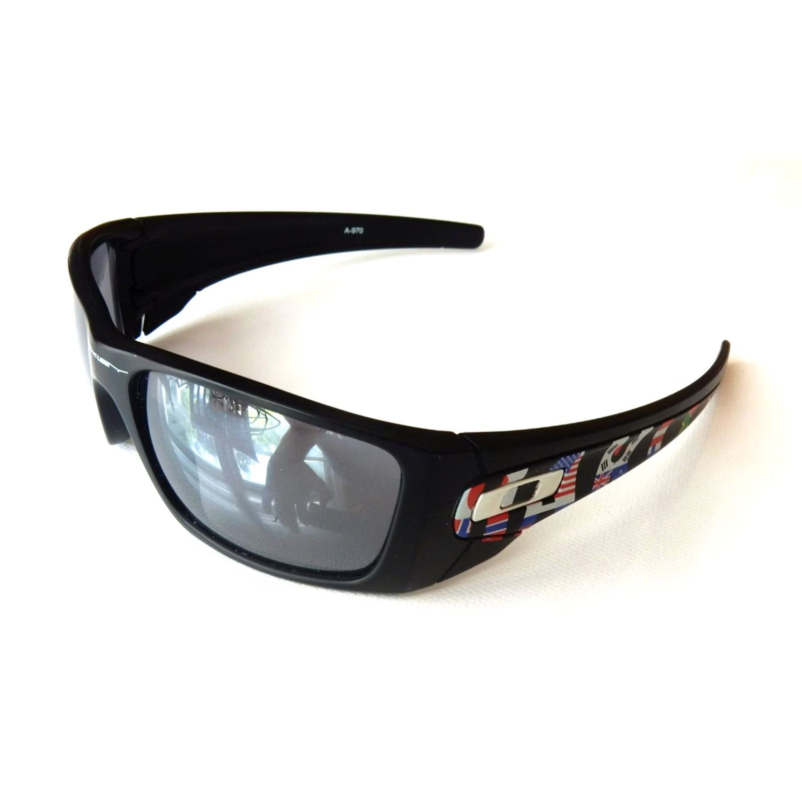 Oakley Oakley Sunglasses Fuel Cell Global Flags International Men Sunglasses Black XS Size ONE SIZE - 2 Thumbnail