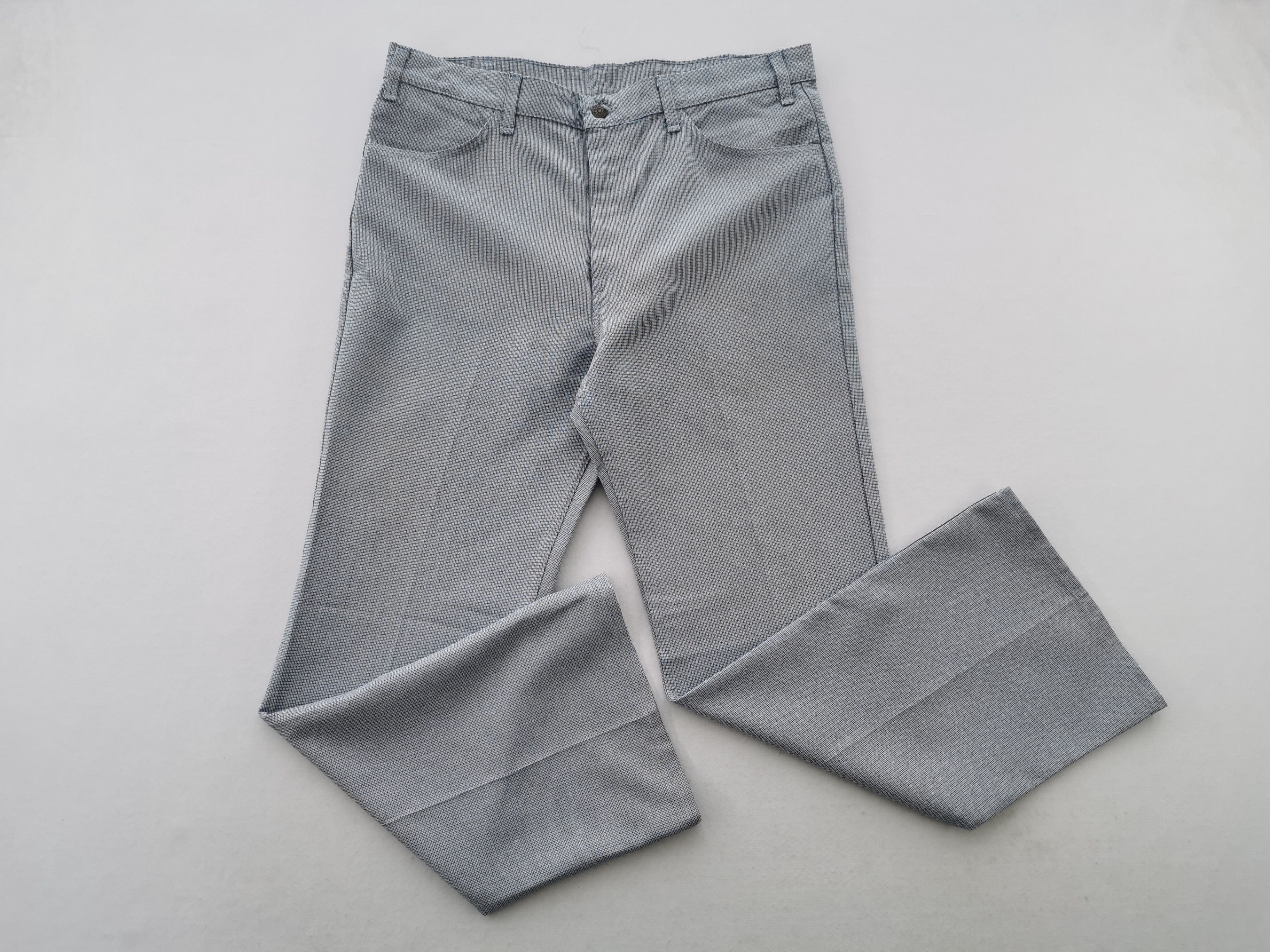Levi's Vintage 90s Levis Sta Prest Trouser Pants Size 38/30x30 Size US 38 / EU 54 - 4 Thumbnail