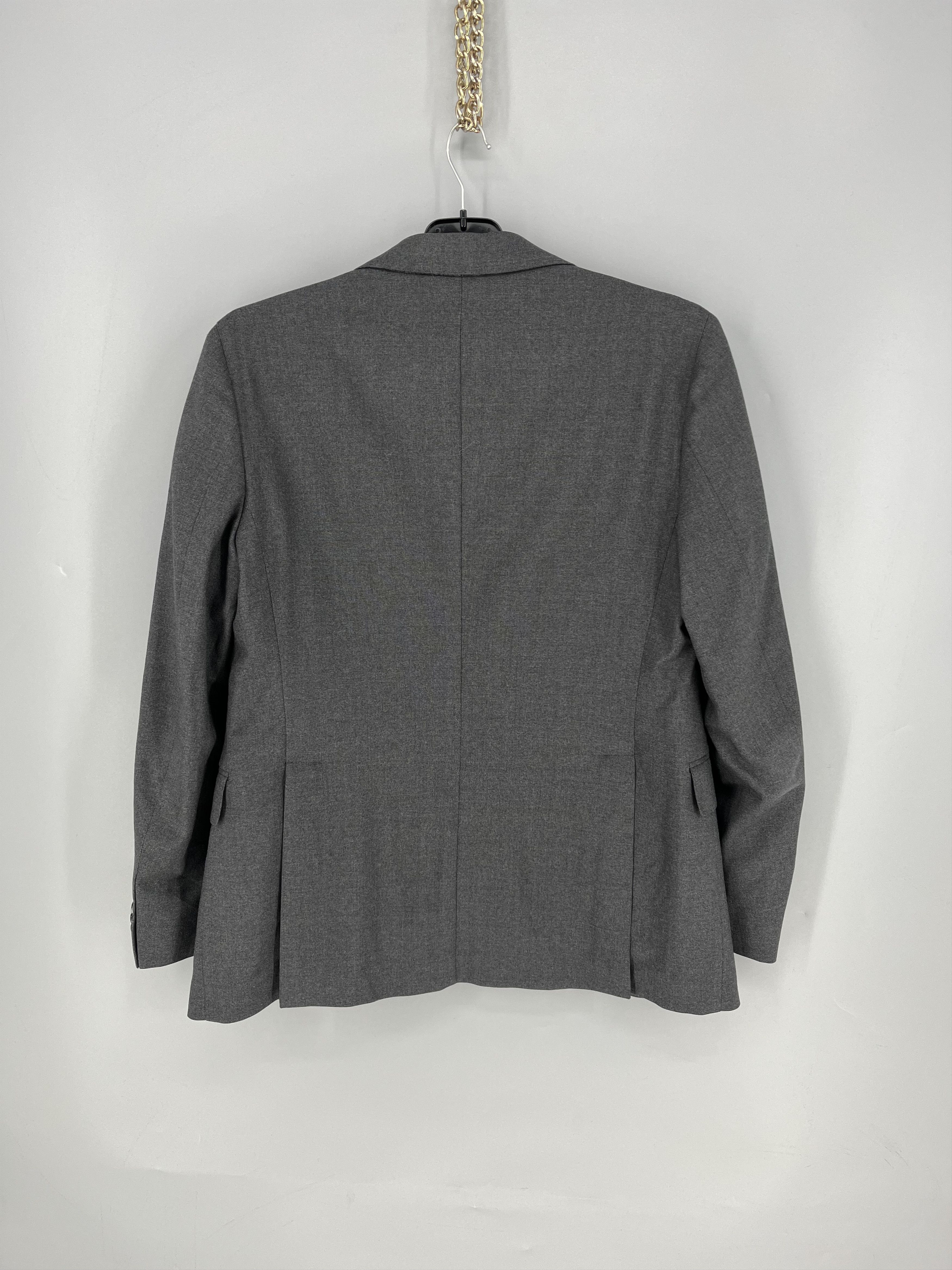 Tagliatore Tagliatore Virgin Wool Grey Checkered Blazer Made In Italy Size 46R - 11 Thumbnail