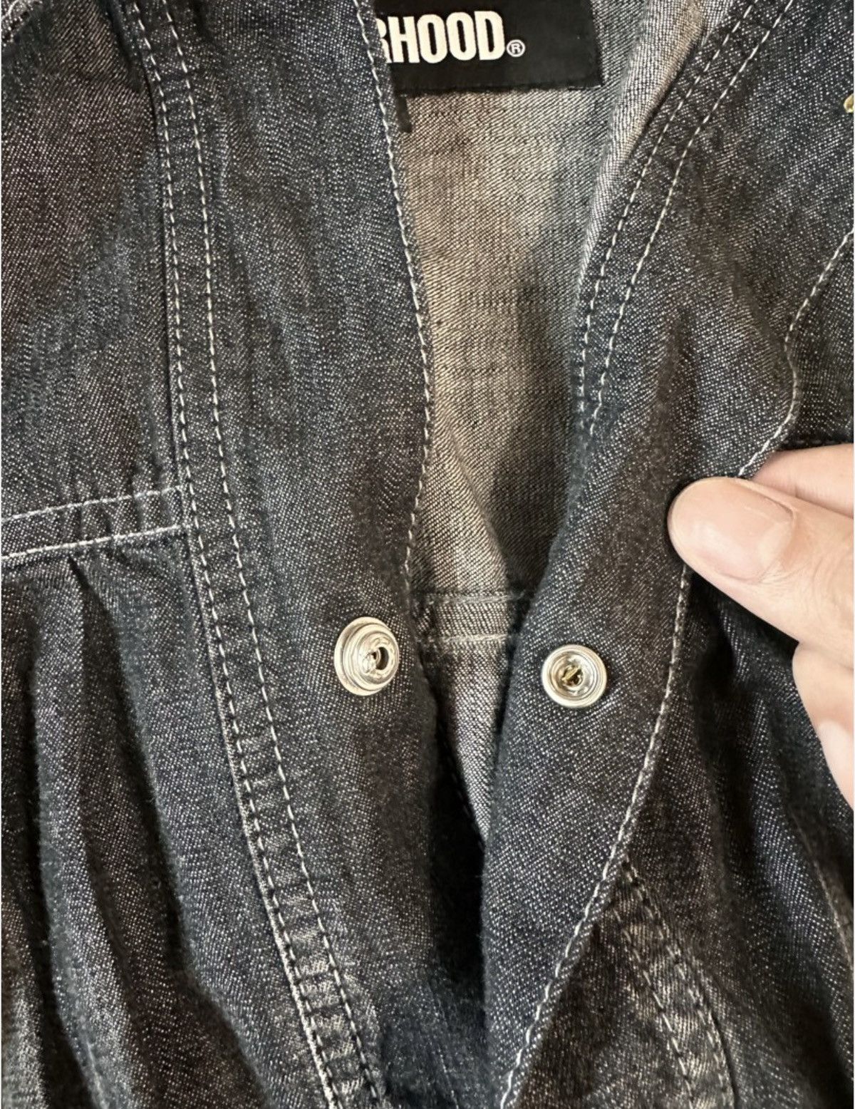 Neighborhood Washed Lightweight Denim Jacket Size US XL / EU 56 / 4 - 4 Thumbnail