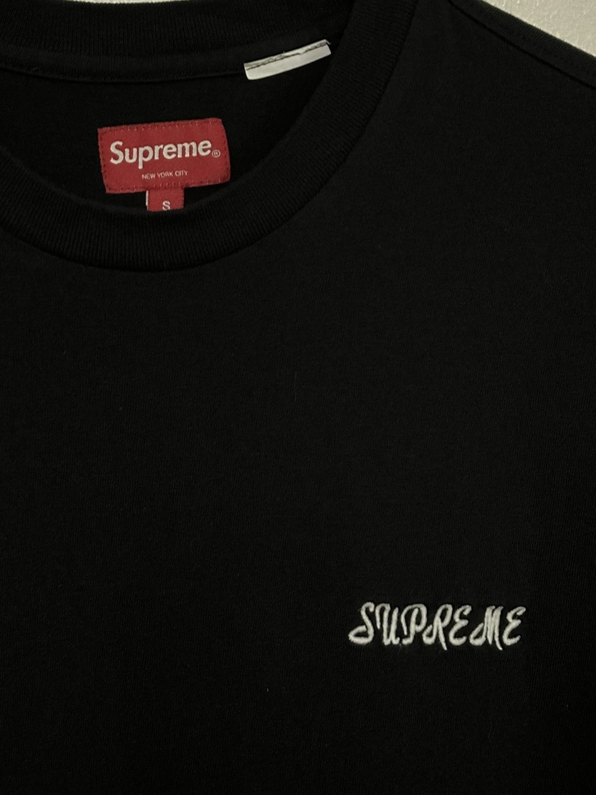 Supreme Supreme Washed Script S/S Top Tee Size US S / EU 44-46 / 1 - 2 Thumbnail