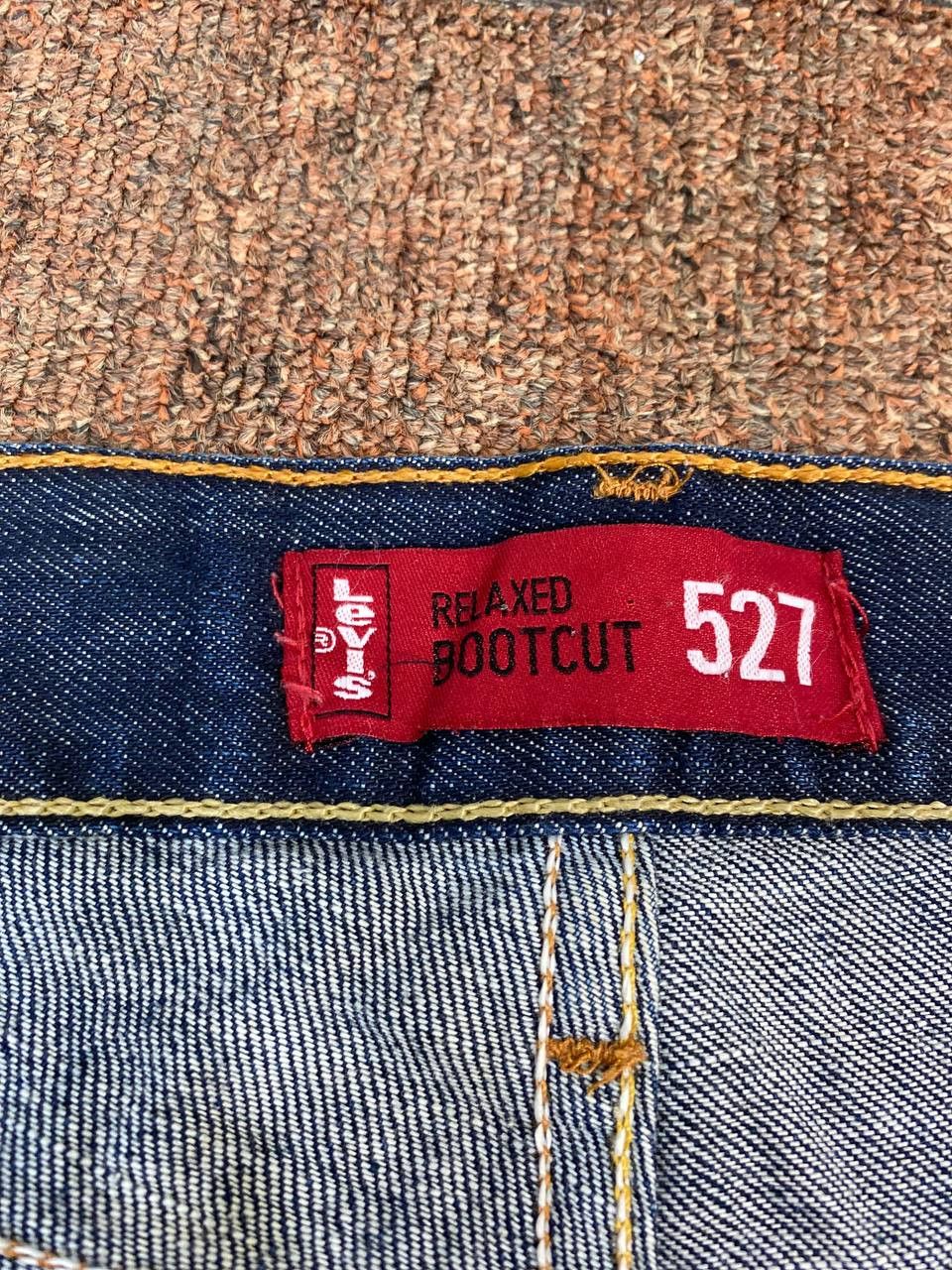 Levi's levis 527 bootcut flare distressed denim nice design Size US 36 / EU 52 - 11 Thumbnail