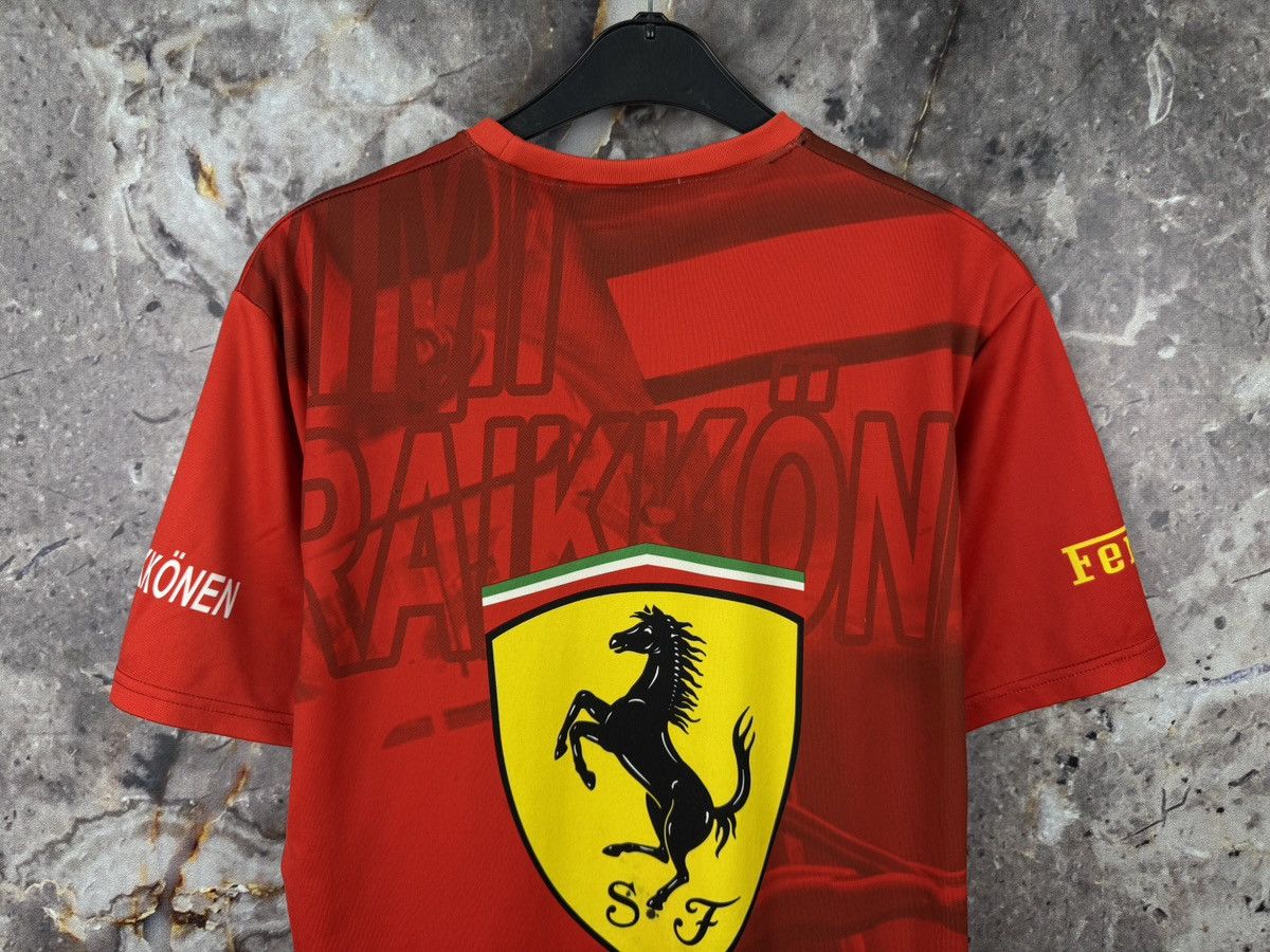 Ferrari Ferrari Kimi Räikkönen Graphic Racing T-Shirt Red Formula 1 Size US XL / EU 56 / 4 - 20 Thumbnail