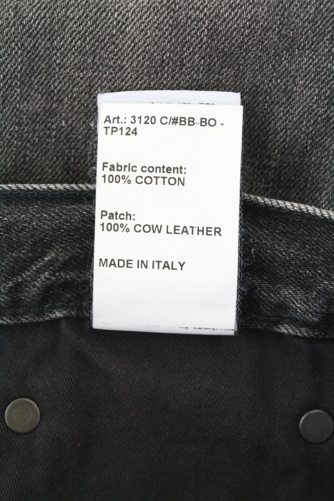 R13 DAMON PLEATED 29 Ellery Black Whiskers Faded 86672 Size 29" - 9 Thumbnail
