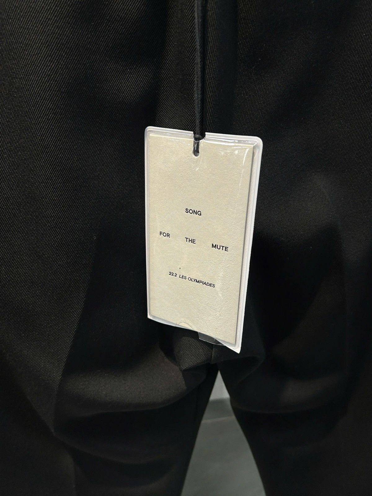 Song For The Mute Song For The Mute 22.2 Mirror Cropped Trouser Pants Size US 30 / EU 46 - 5 Thumbnail