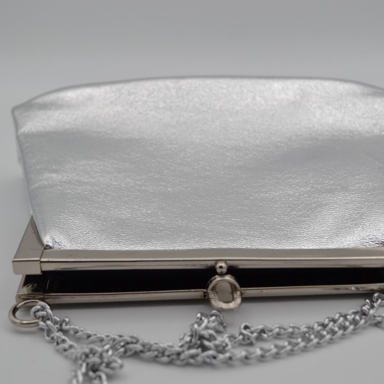 Vintage vintage womens small silver snap purse Size ONE SIZE - 3 Thumbnail