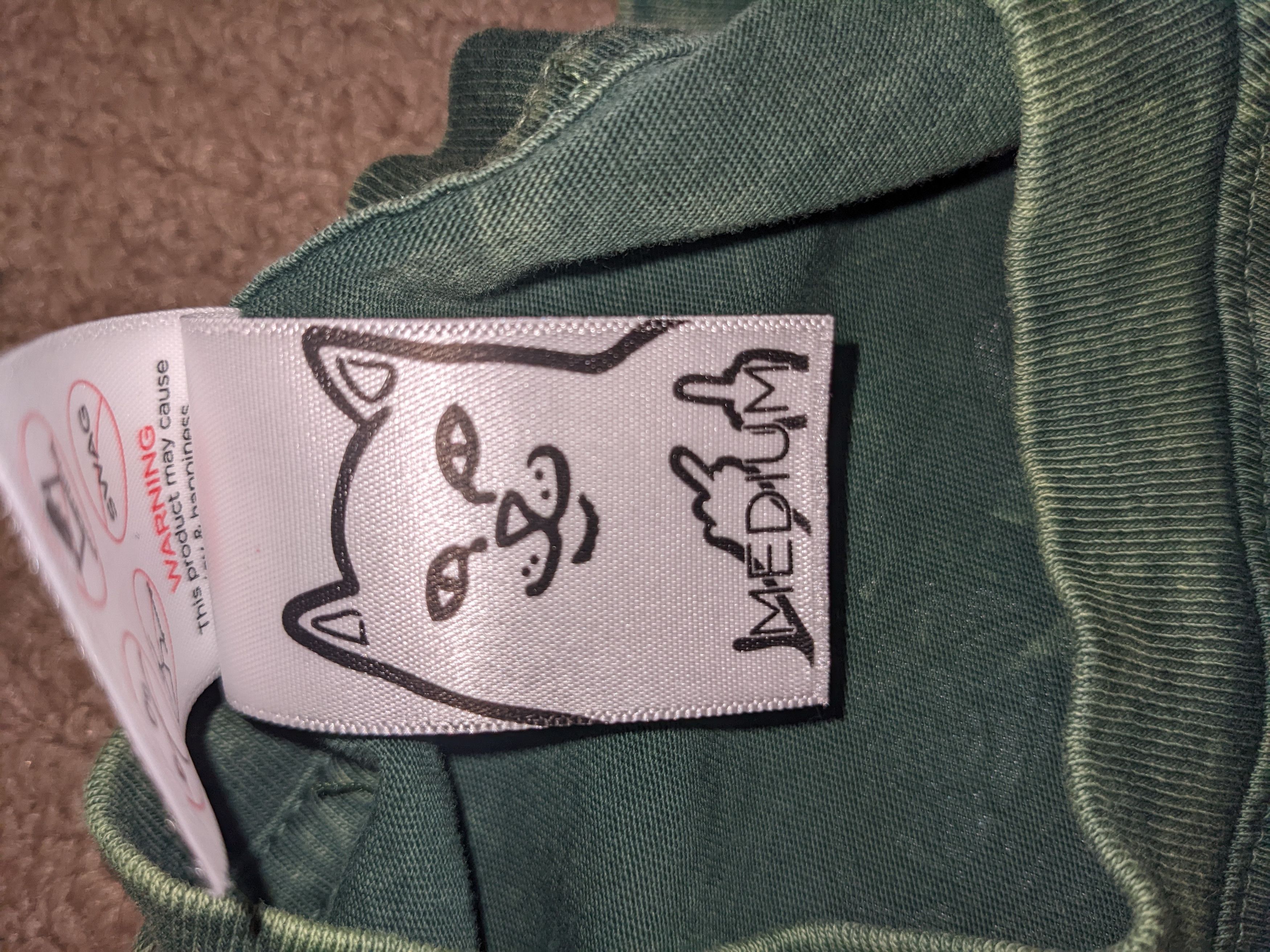 RIPNDIP Green RipNDip Shirt Size US M / EU 48-50 / 2 - 5 Thumbnail
