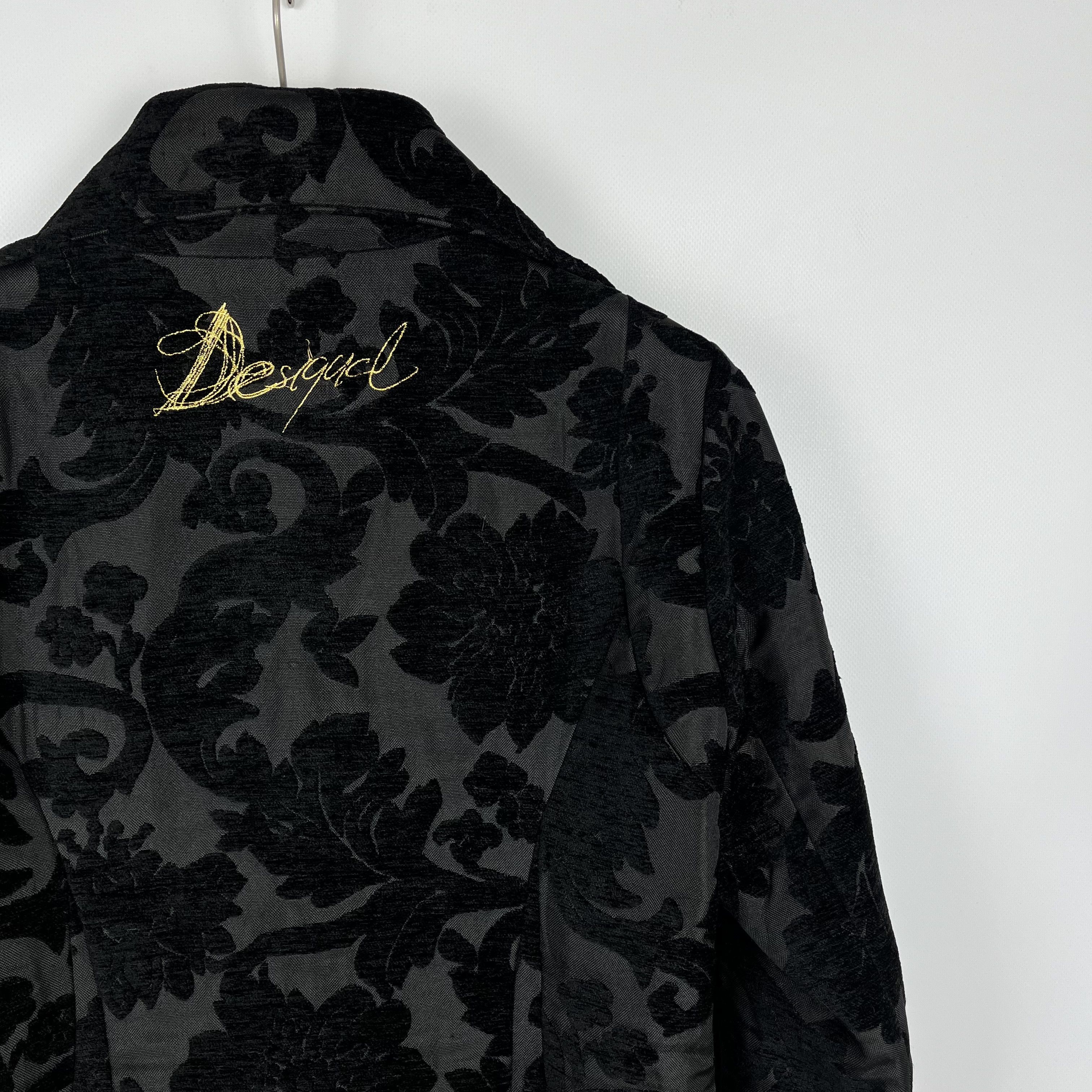 Desigual Ladies Desigual Floral Pattern Coat Jacket Size M / US 6-8 / IT 42-44 - 19 Thumbnail