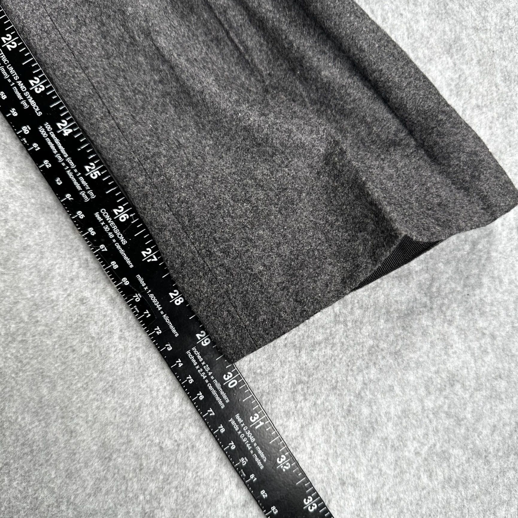 Suitsupply Suitsupply Soho Dress Pants Mens 38x30 Gray Flannel Wool Pleated Vitale Barberis Size 48R - 5 Thumbnail