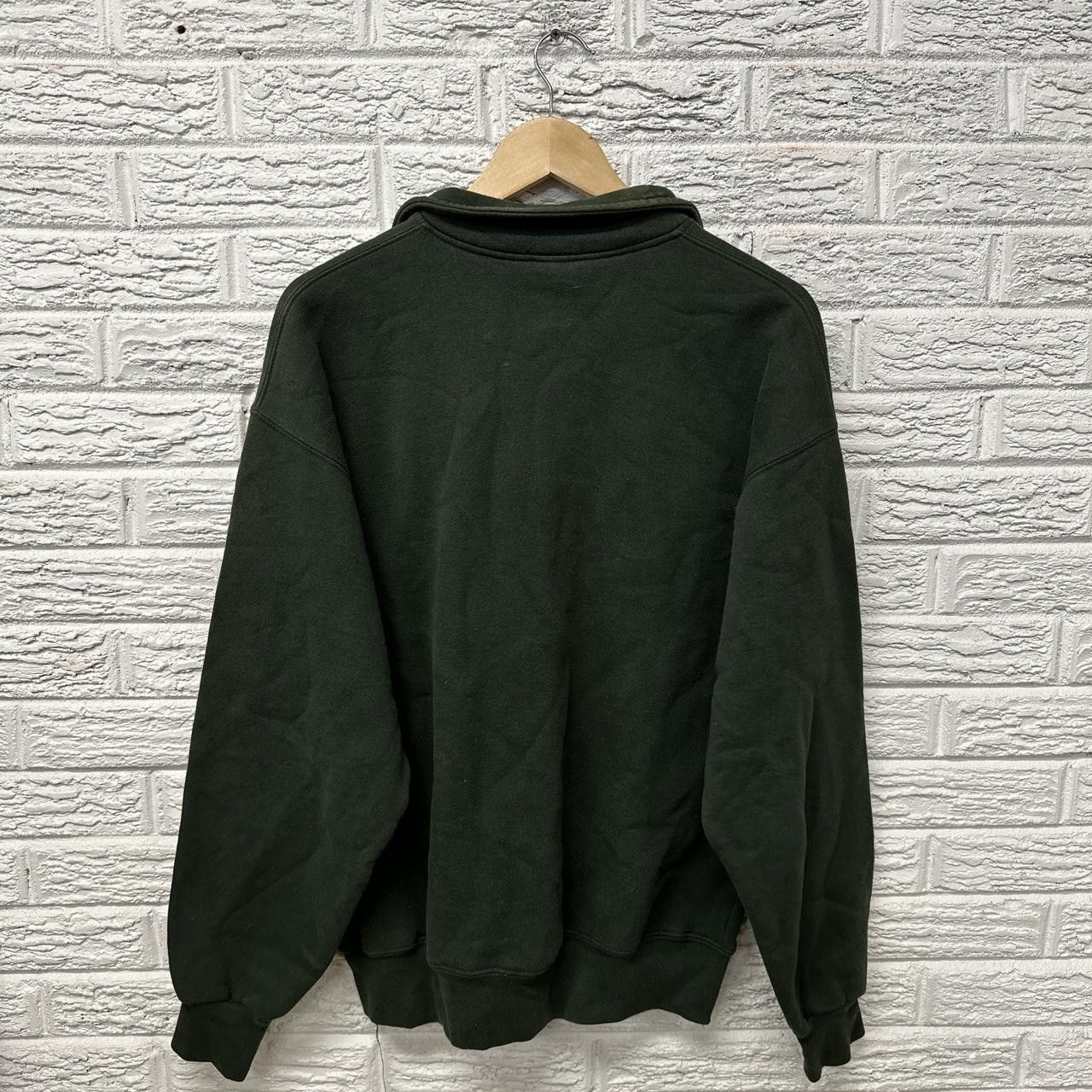 Russell Athletic × Vintage Vintage Russell Athletic Blank 1/4 Zip Pullover Large Size US L / EU 52-54 / 3 - 3 Thumbnail