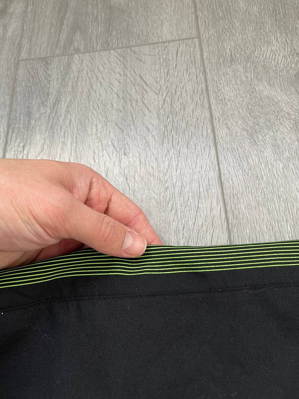 Nike × Streetwear × Vintage vintage rare nylon big logo nike swoosh drill track pants Size US 34 / EU 50 - 9 Thumbnail