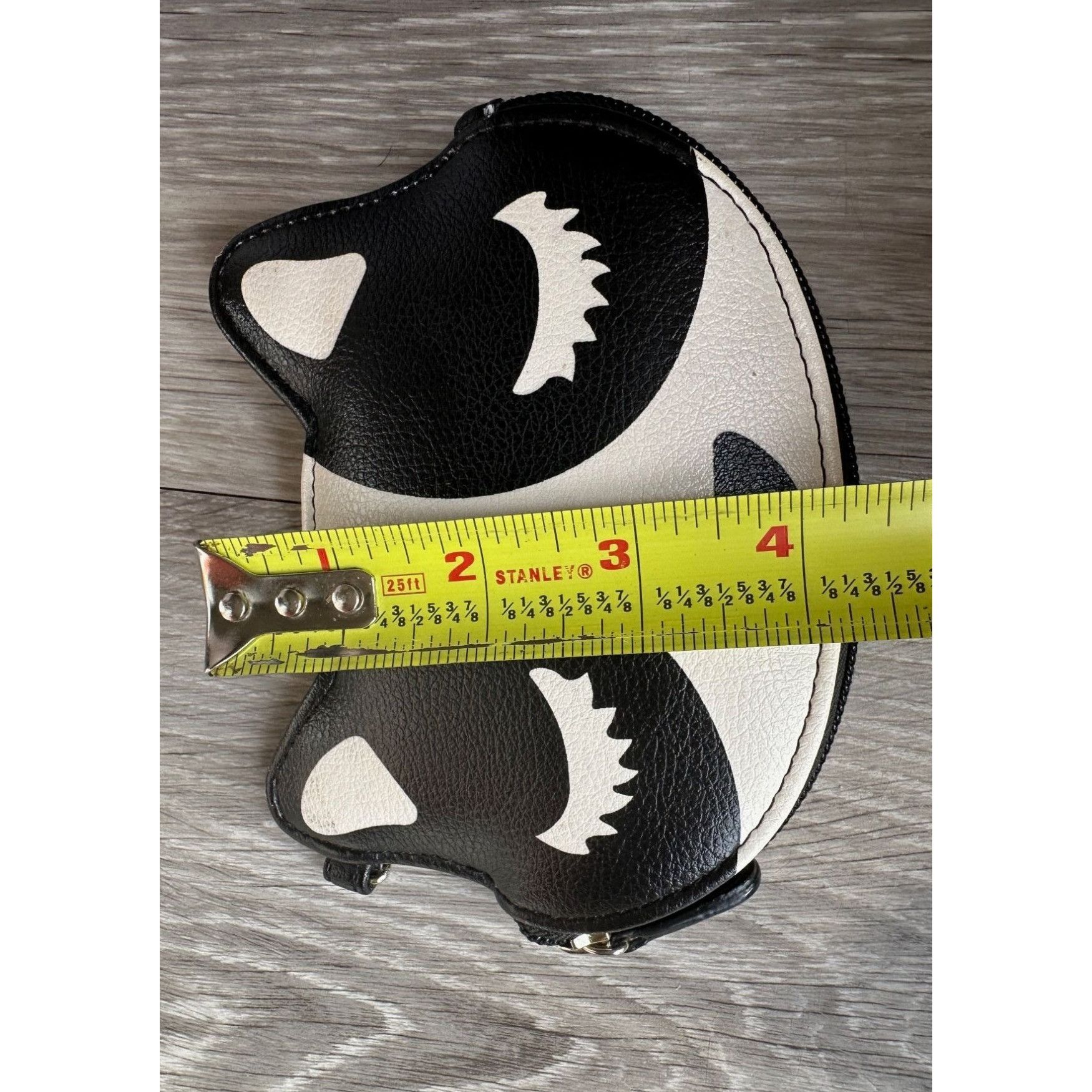 Betsey Johnson LUV BETSEY By Betsey Johnson Black and White Cat Purse/Wrist Size ONE SIZE - 15 Thumbnail