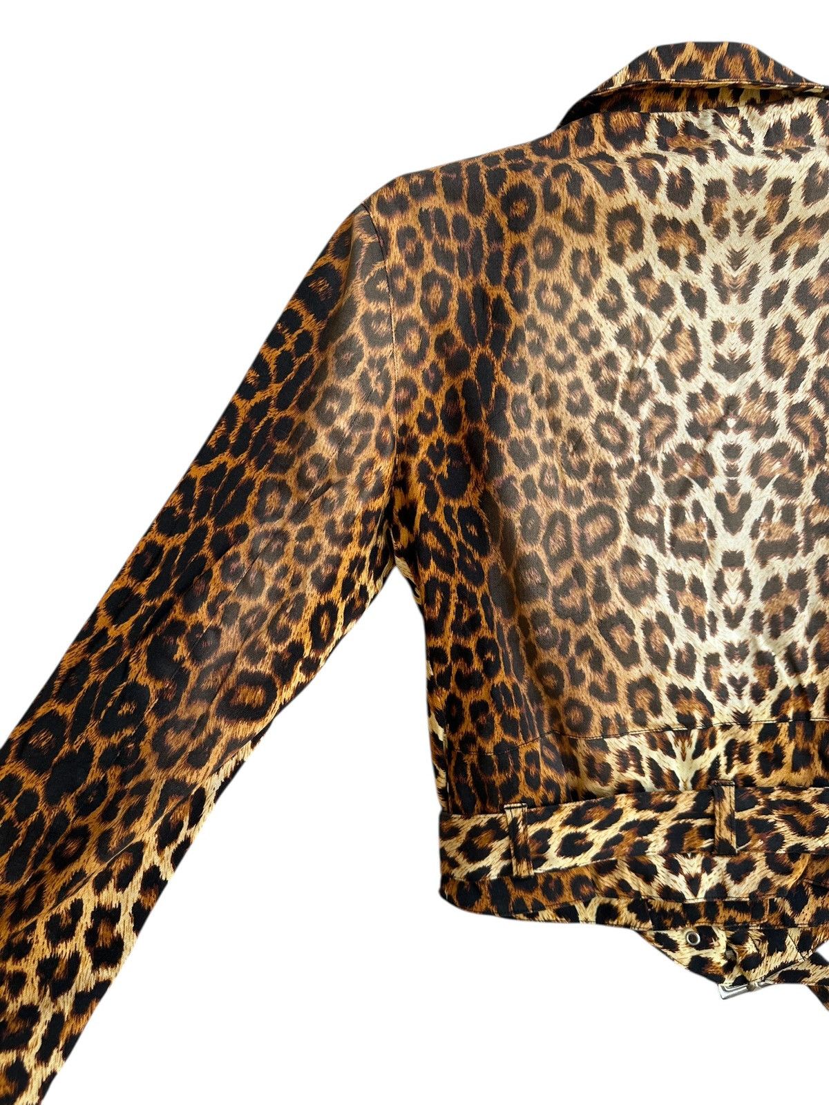 Seditionaries Vintage Sexy Dynamite London Leopard Biker Jacket Size US S / EU 44-46 / 1 - 5 Thumbnail