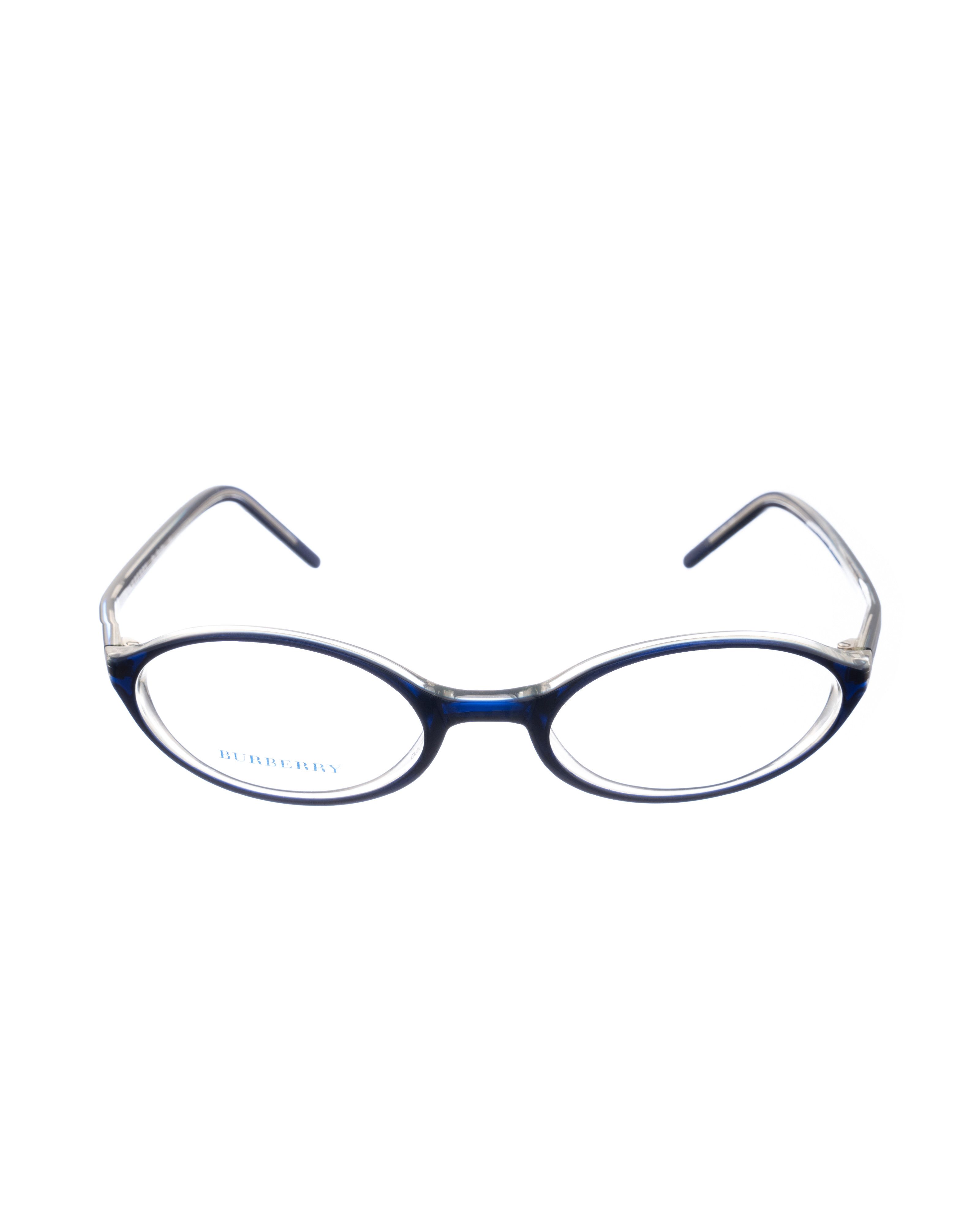 Burberry Burberry 90s Navy Blue Oval Glasses Size ONE SIZE - 1 Thumbnail