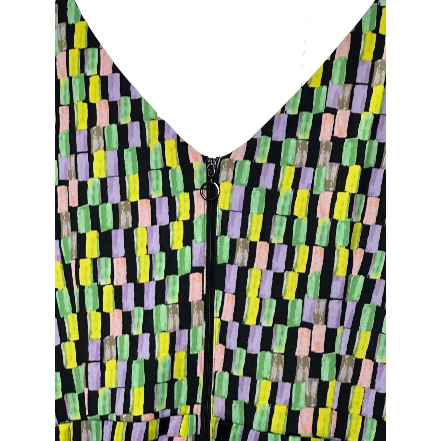 Calvin Klein Calvin Klein Deep Front & Back V Neckline Fit & Flare Dress Size XL / US 12-14 / IT 48-50 - 3 Thumbnail