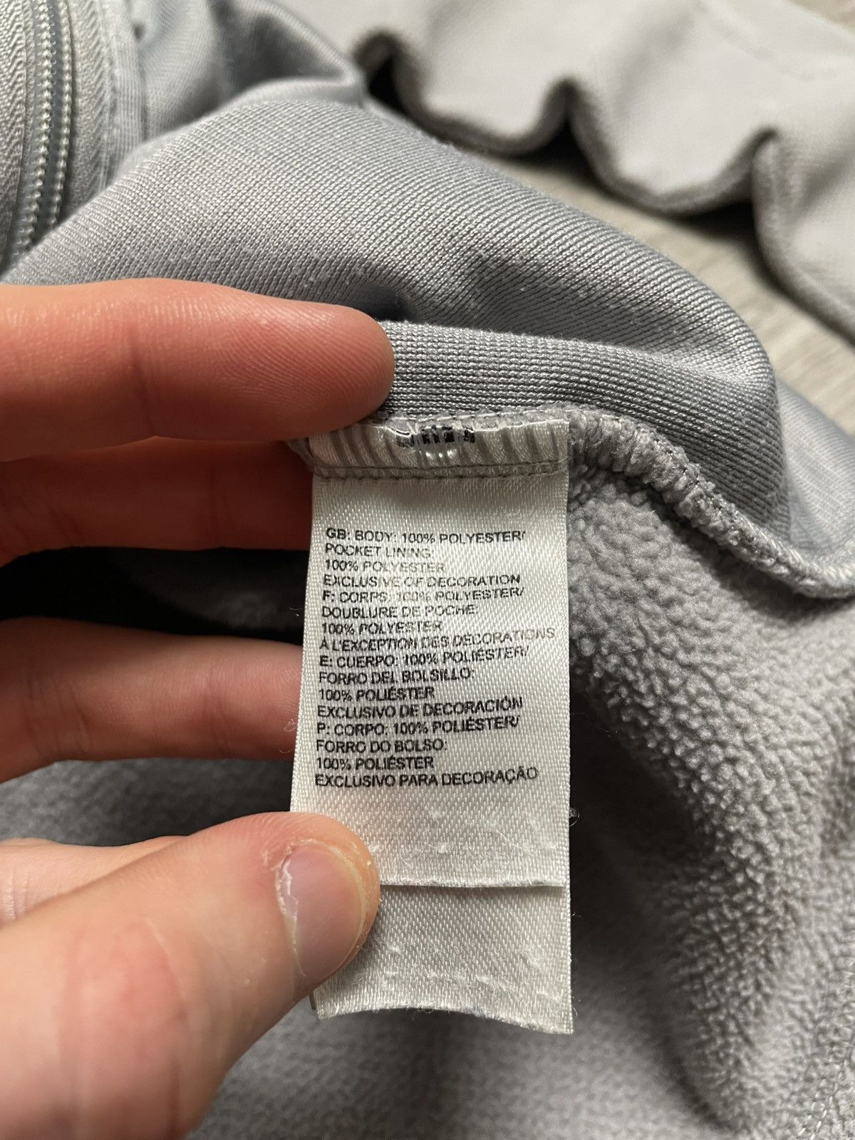 The North Face The North Face Gray Zip-Up Fleece Jacket Outdoor Gorpcore Size US S / EU 44-46 / 1 - 10 Thumbnail