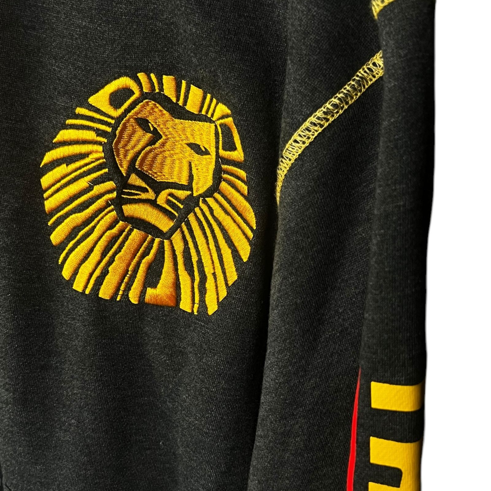 Disney Disney The Lion King Broadway Musical Men's XL Gray Hoodie Size US XL / EU 56 / 4 - 4 Thumbnail
