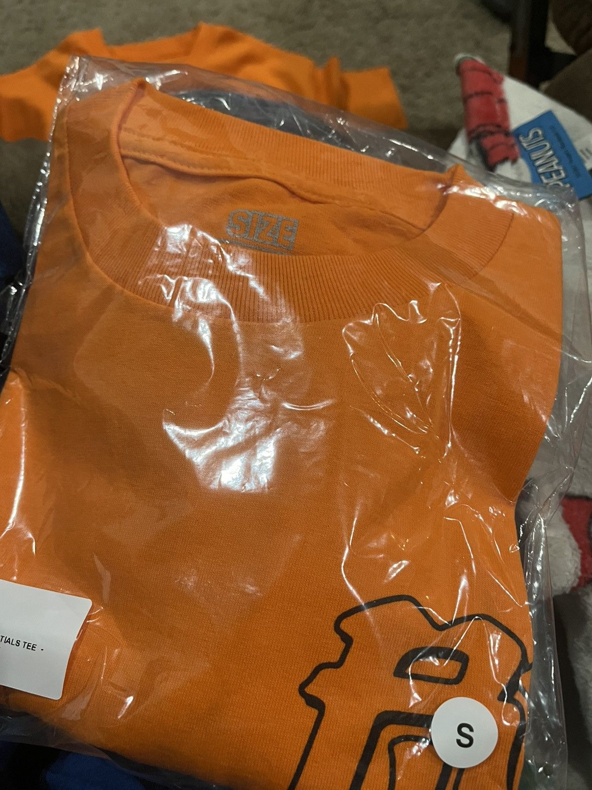 Japanese Brand × Rap Tees Classic Orange RR Tee Size US S / EU 44-46 / 1 - 3 Thumbnail