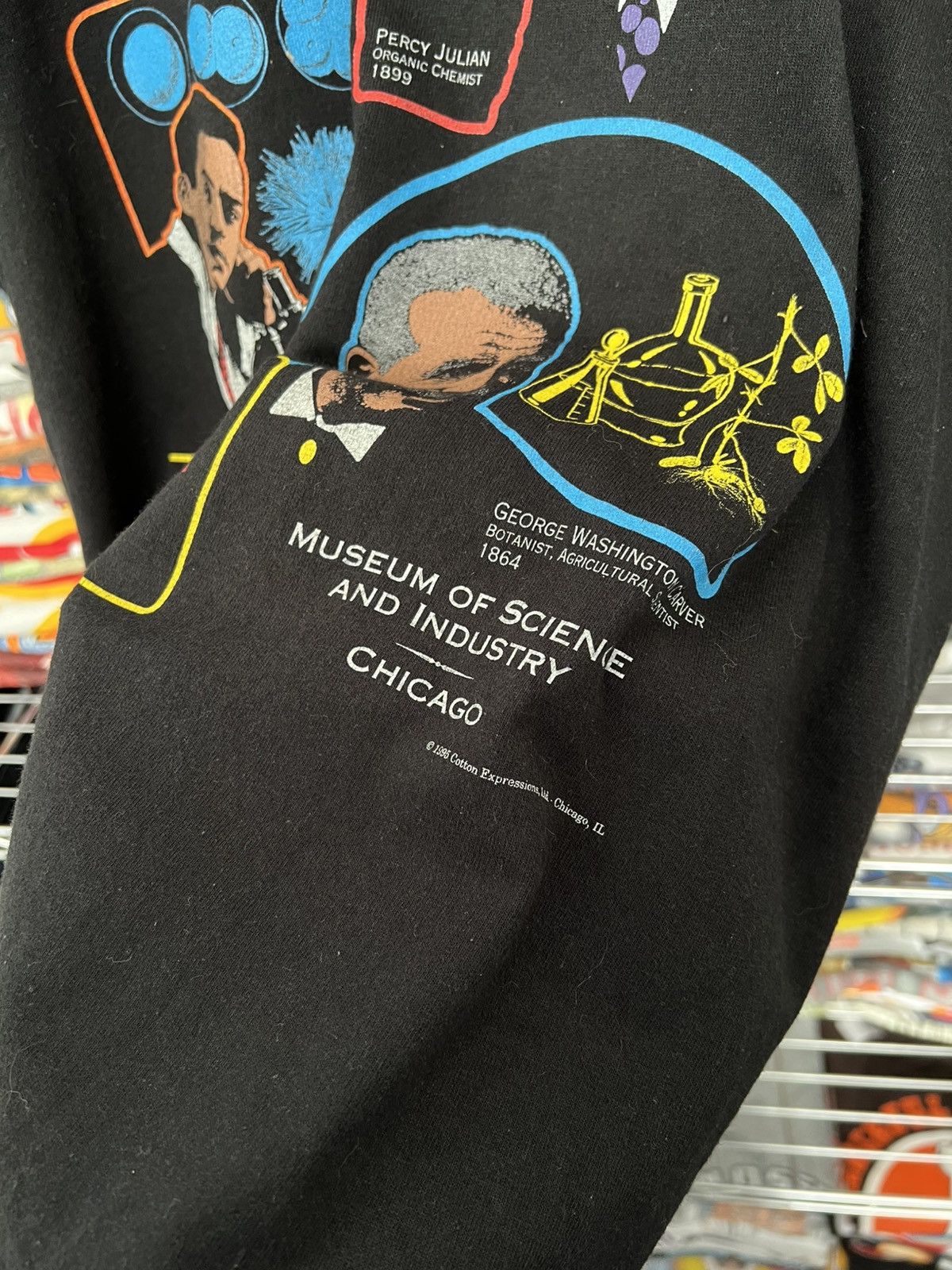 Arts & Science 1995 Black Scientists and Inventors Museum of Science Tee Size US L / EU 52-54 / 3 - 4 Thumbnail
