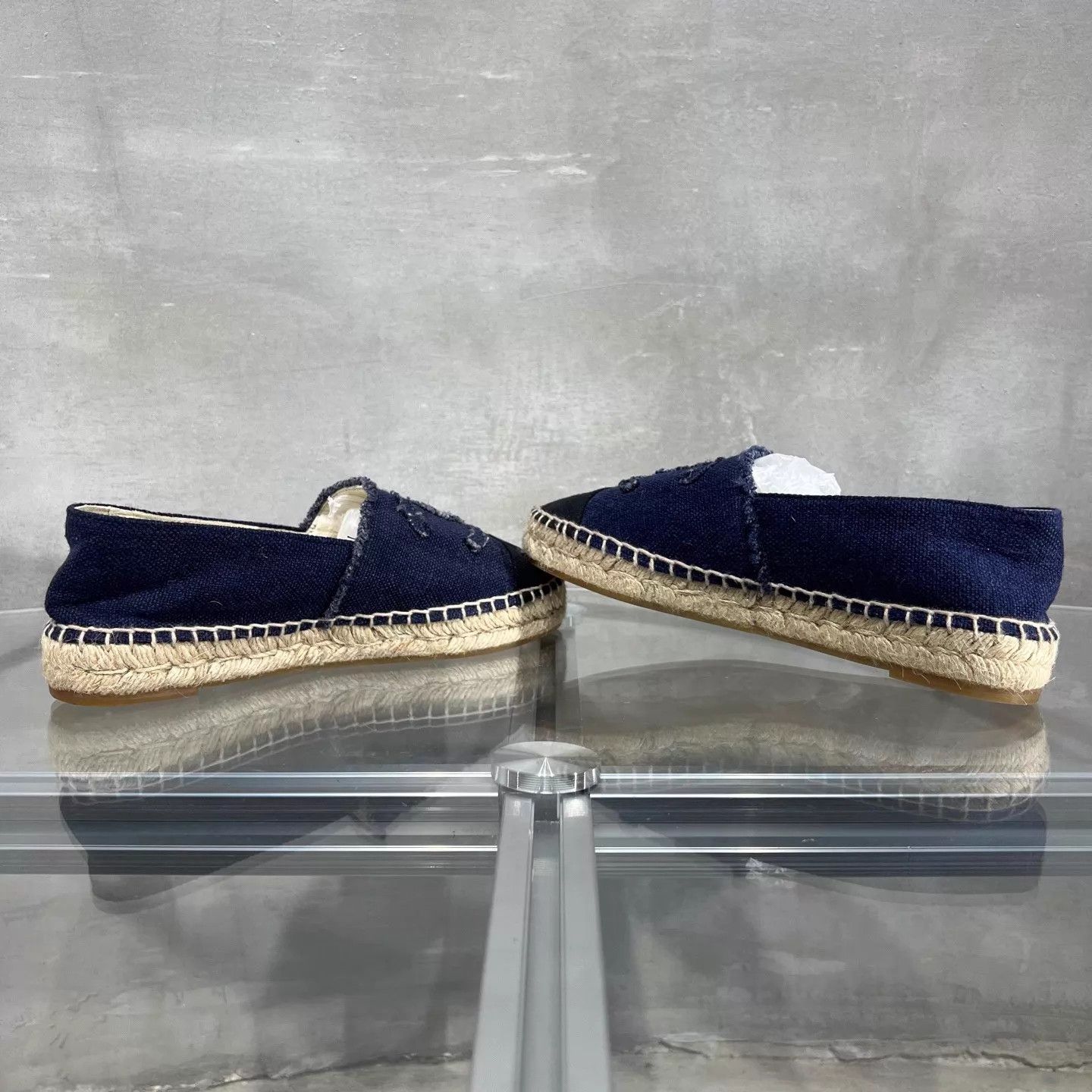 Chanel CHANEL Women's Fisherman Shoes Blue Size 37 New Size US 6.5 / IT 36.5 - 4 Thumbnail