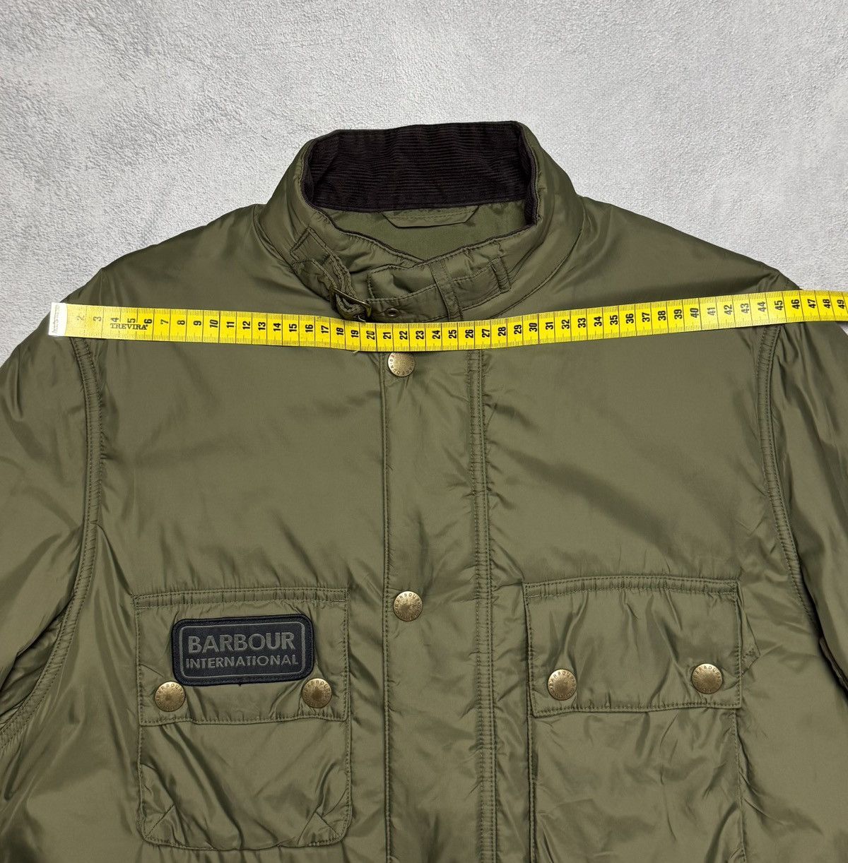 Barbour Barbour International Belted Quilted Jacket Logo Biker Size US M / EU 48-50 / 2 - 20 Thumbnail