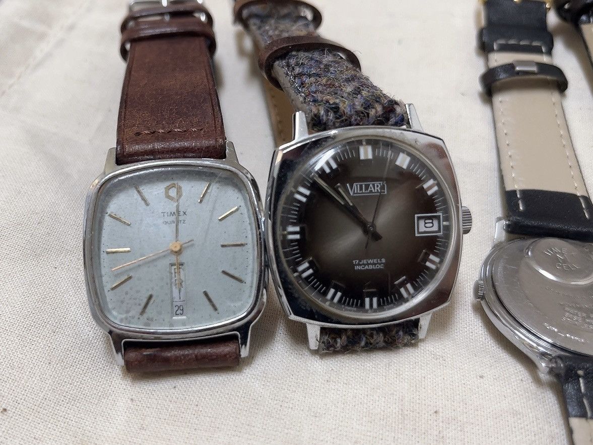 Vintage Vintage Men's Wristwatches Timex Villard Royary Untested Size ONE SIZE - 4 Thumbnail