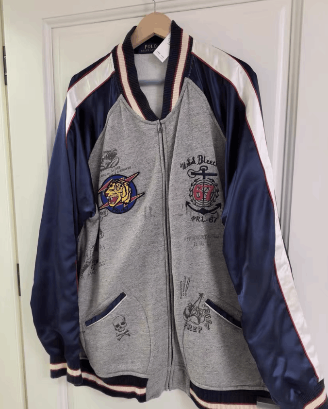 Polo Ralph Lauren Polo Ralph Lauren Vintage Sukajan Baseball Jacket K18 Size US M / EU 48-50 / 2 - 1 Thumbnail