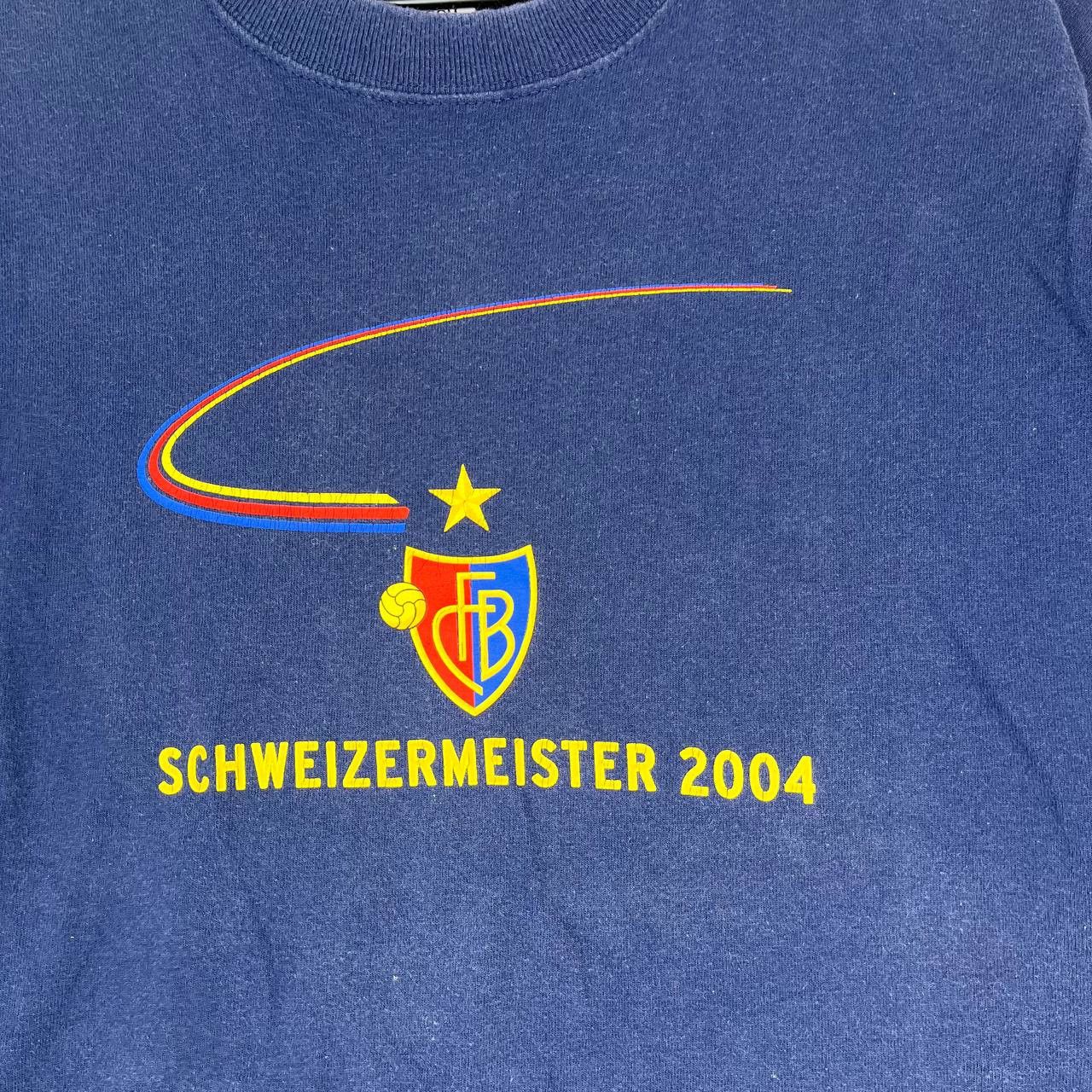 Fruit Of The Loom Fc Basel 2004 T Shirt Football Soccer Mens Size L Size US L / EU 52-54 / 3 - 2 Thumbnail