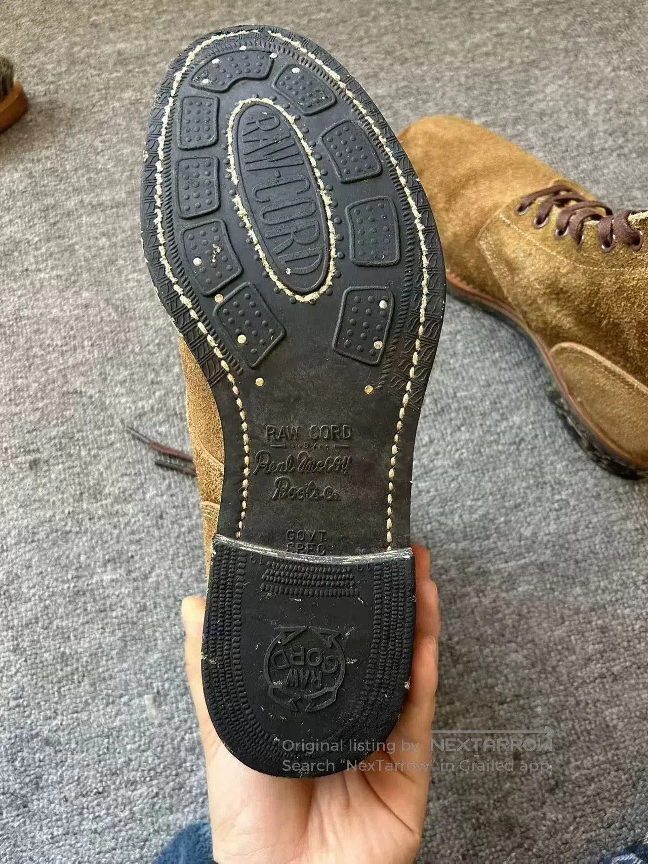 The Real McCoy's real mccoy brown suede ankle boots. Size US 8 / EU 41 - 5 Thumbnail