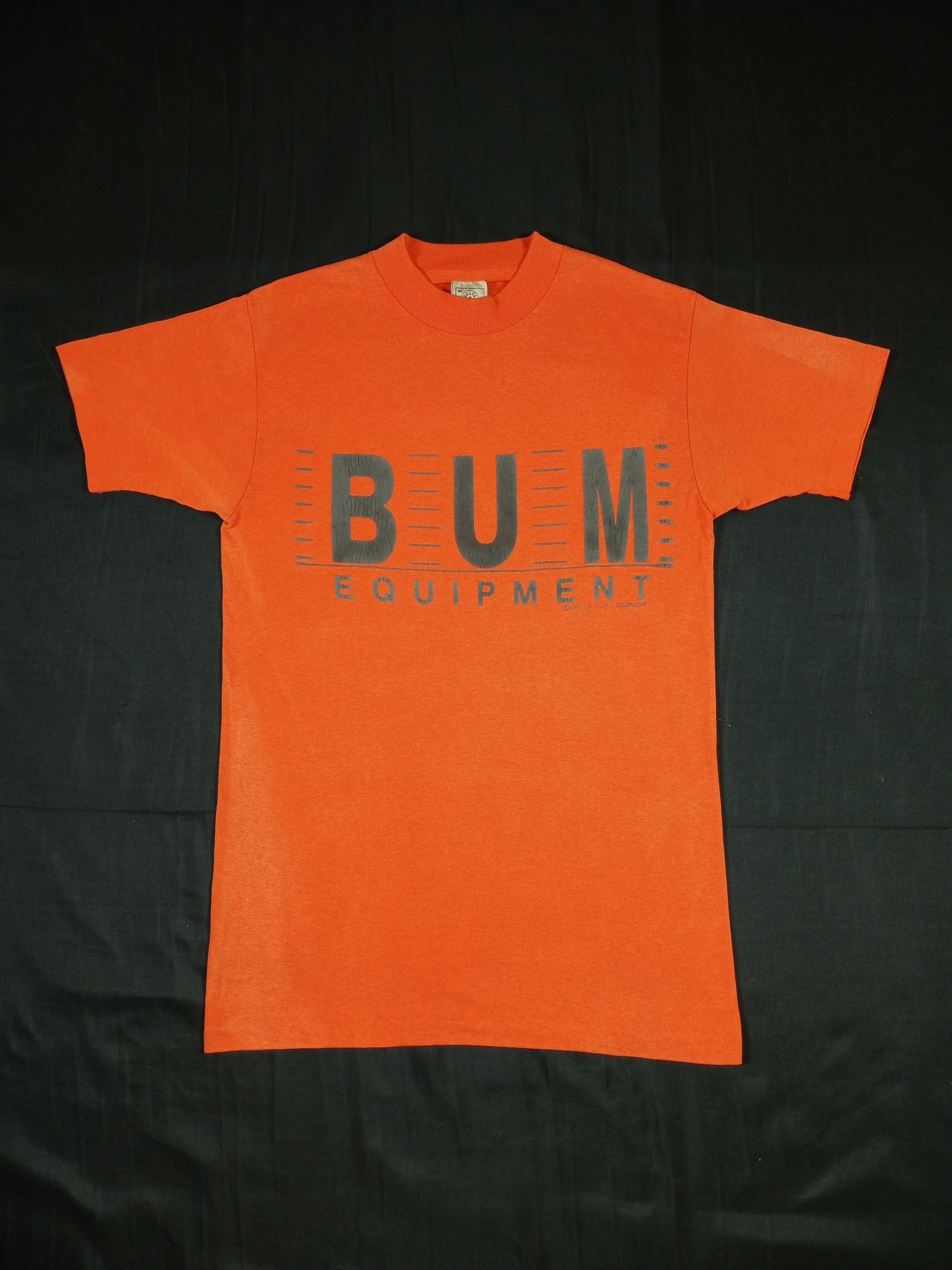 Vintage Vintage 90s Sun Faded BUM Equipment Single Stitch T-shirt Size US M / EU 48-50 / 2 - 1 Thumbnail