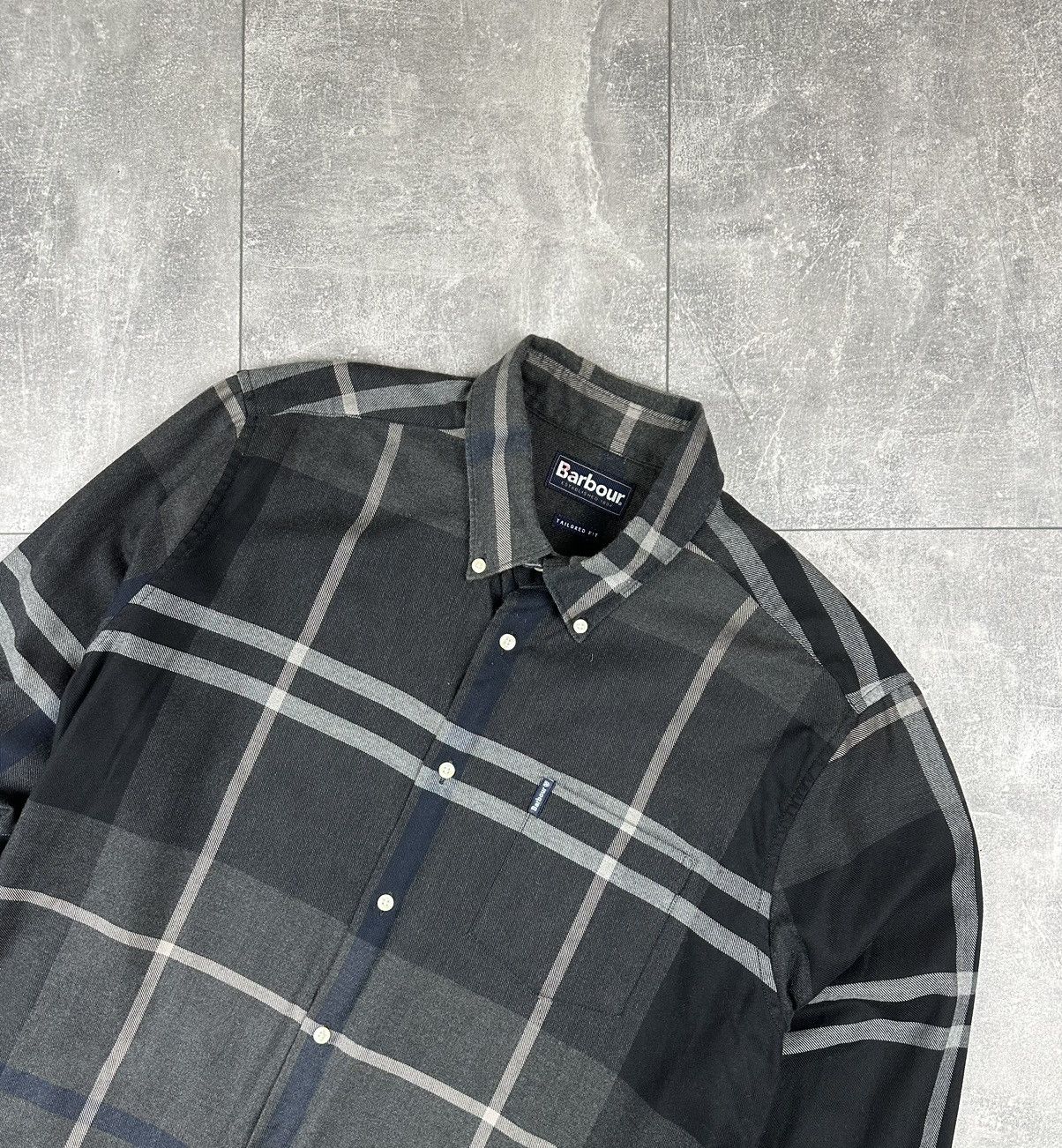 Barbour Barbour Dunoon Flannel Shirt Button Up Size US L / EU 52-54 / 3 - 2 Thumbnail