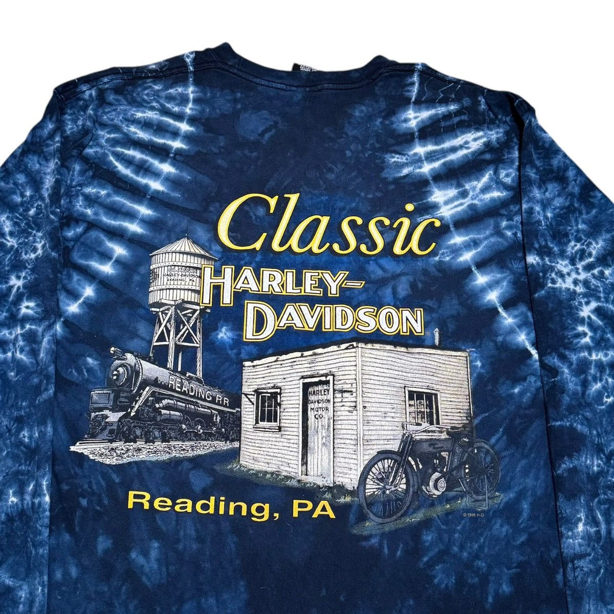 Harley Davidson × Vintage Vintage 2001 Harley Davidson Long Sleeve Shirt Adult Medium Size US M / EU 48-50 / 2 - 5 Thumbnail