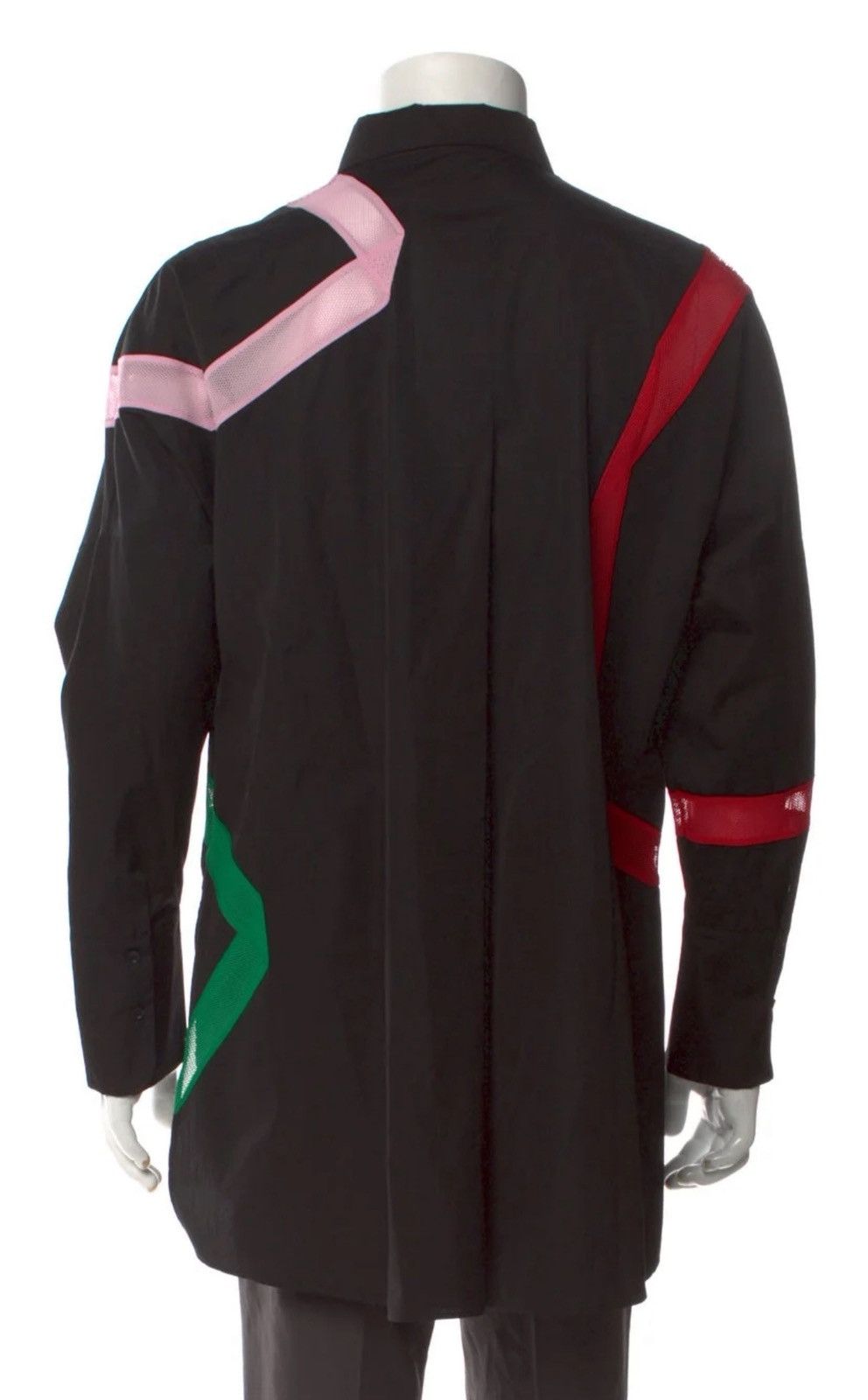 Akris Akris Punto Colorblock Pattern Long Sleeve Shirt Size L / US 10 / IT 46 - 3 Thumbnail