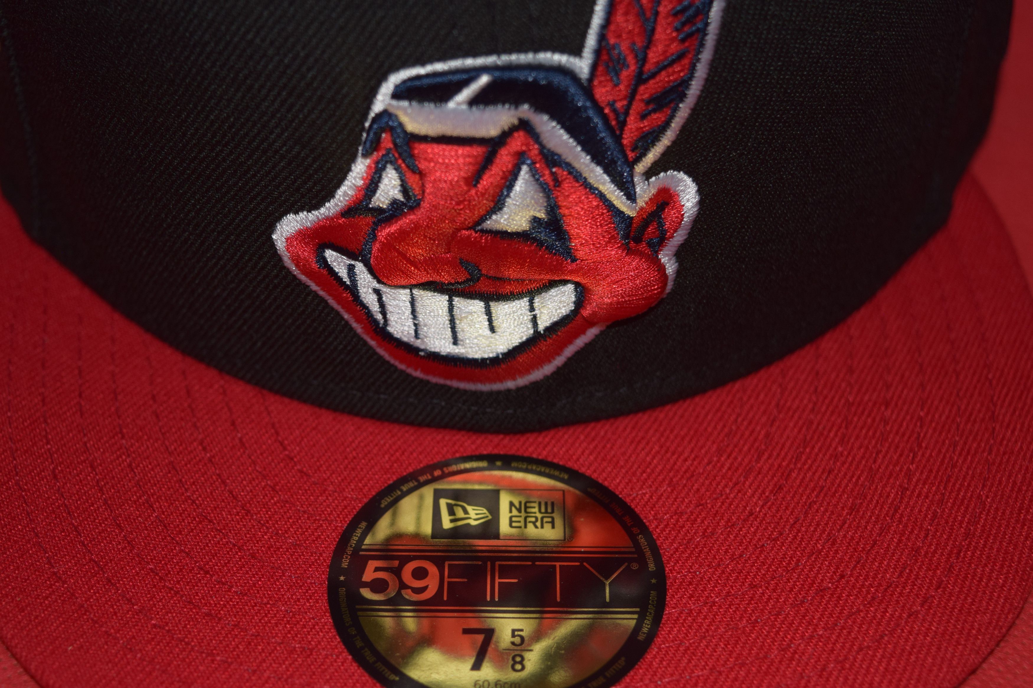 New Era New Era Cleveland Indians Chief Wahoo 1995 WS Patch Hat Size ONE SIZE - 15 Thumbnail