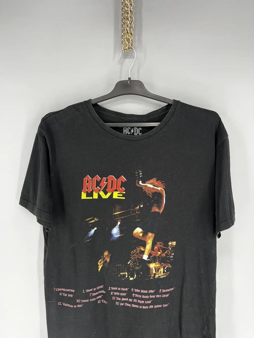Band Tees VINTAGE AC DC TOUR ROCK BAND TEE T-SHIRT MEN'S SIZE M Size US S / EU 44-46 / 1 - 6 Thumbnail