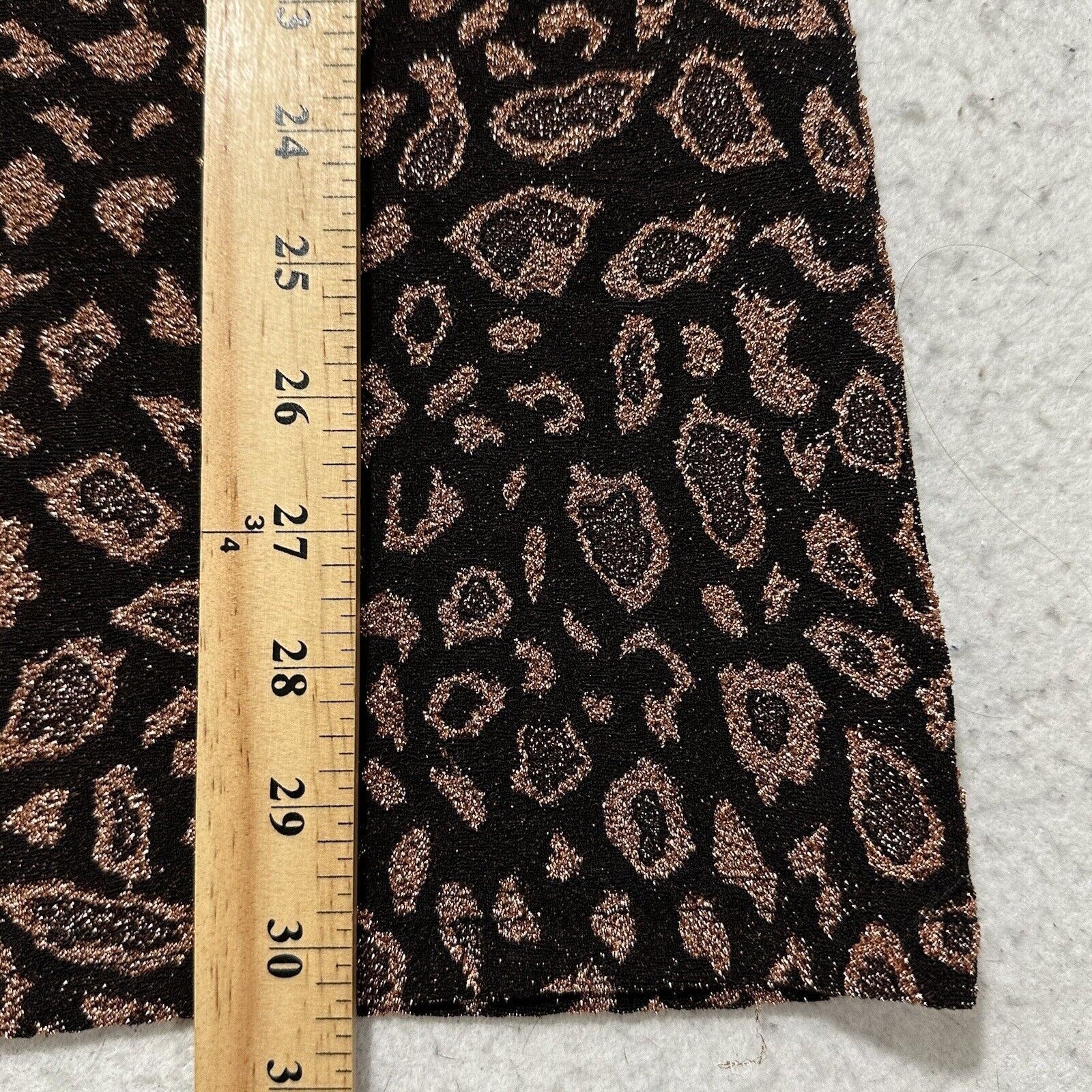 Forever 21 Forever 21 Small Black Brown Leopard Bodycon Mini Dress Size S / US 4 / IT 40 - 10 Thumbnail