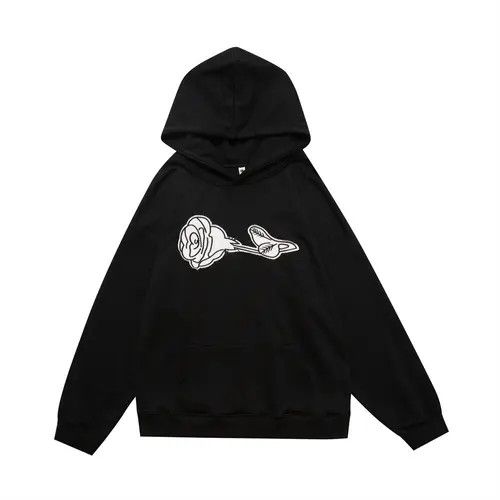 Other Rose Patch Pullover Hoodie Size US M / EU 48-50 / 2 - 1 Thumbnail