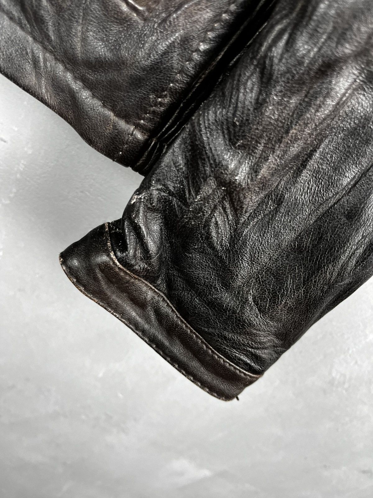 Other Kenneth Cole Avant Garde leather jacket Rick Owens style Y Size US S / EU 44-46 / 1 - 2 Thumbnail