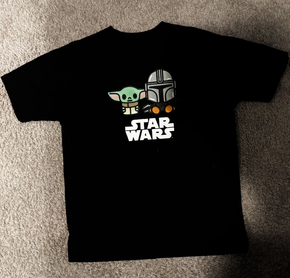 Bape × Star Wars A Bathing Ape x Star Wars x The Mandalorian Tee XXL(Fits XL) Size US XXL / EU 58 / 5 - 1 Thumbnail