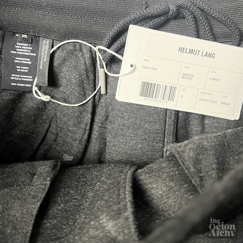 Helmut Lang Helmut Lang Track Pant 'Charcoal Melange' Brand New Size US 34 / EU 50 - 5 Thumbnail