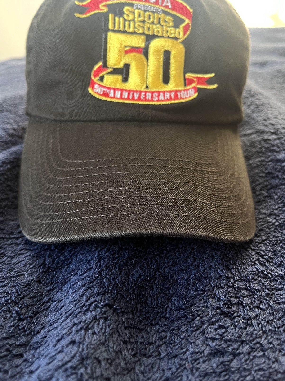 Vintage Vintage Toyota Sports Illustrated 50th Anniversary Tour Cap Size ONE SIZE - 7 Thumbnail