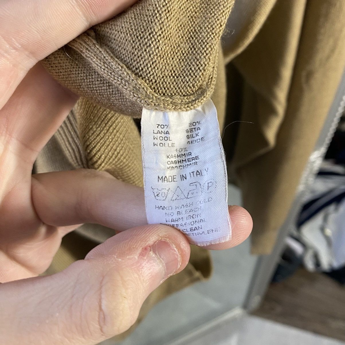 Gran Sasso gran sasso wool zip cardigan Size US M / EU 48-50 / 2 - 5 Thumbnail